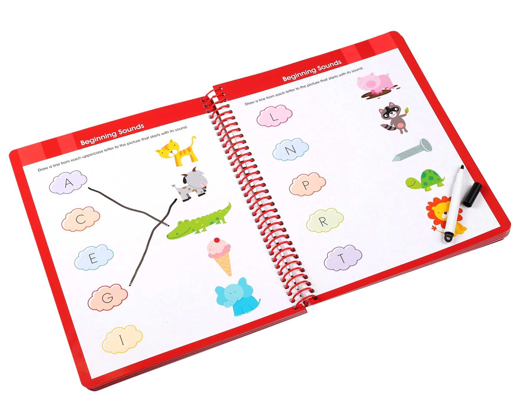 Ready to Learn: Pre-Kindergarten Write and Wipe Workbook
