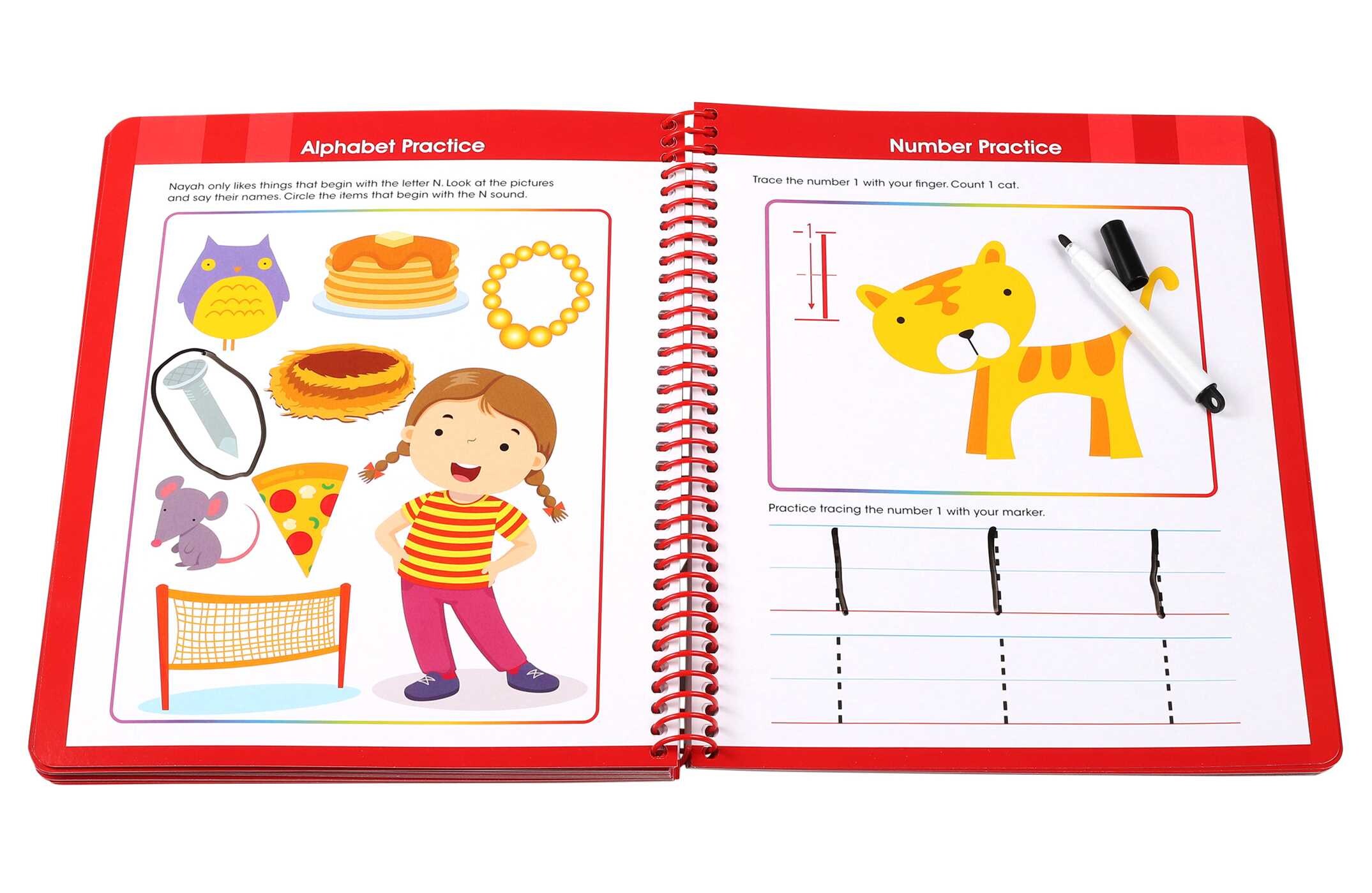 Ready to Learn: Pre-Kindergarten Write and Wipe Workbook