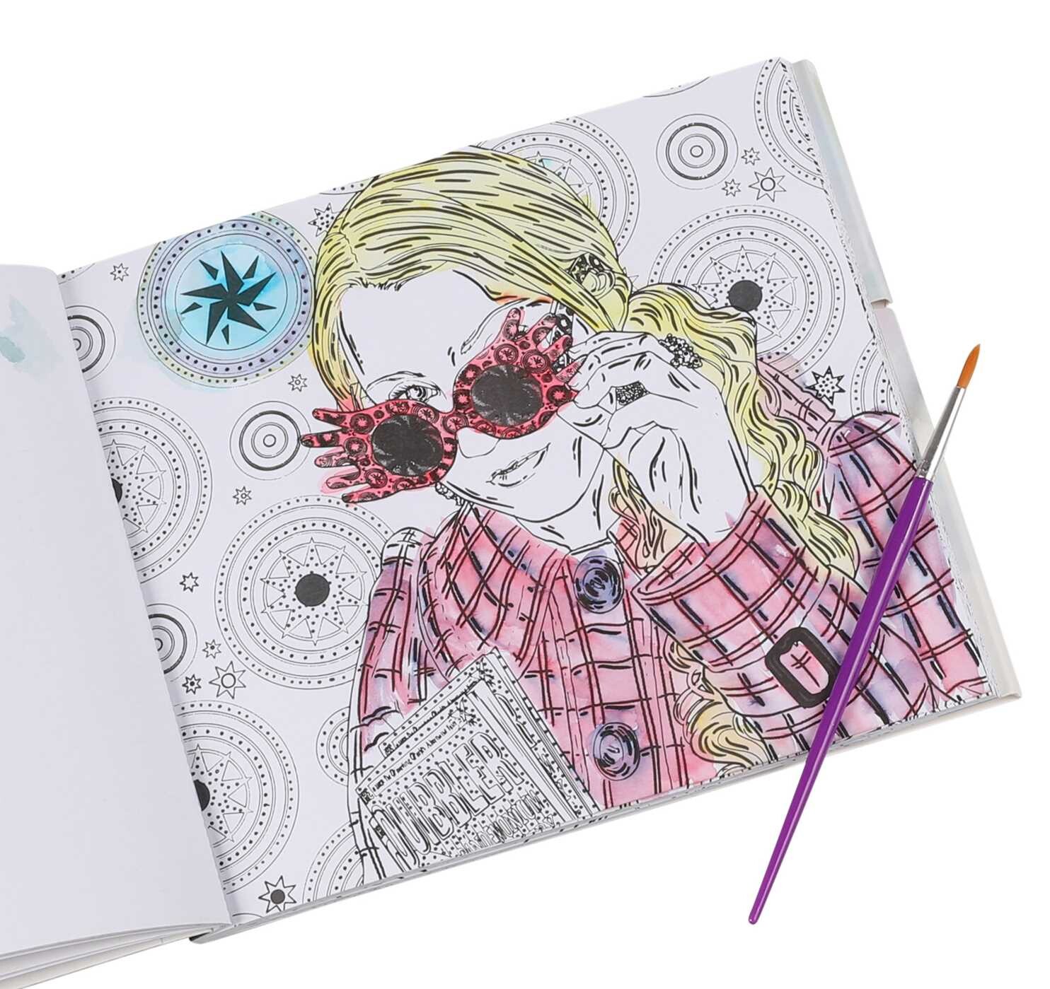 Harry Potter Paint with Water | Book by Editors of Thunder Bay Press ...