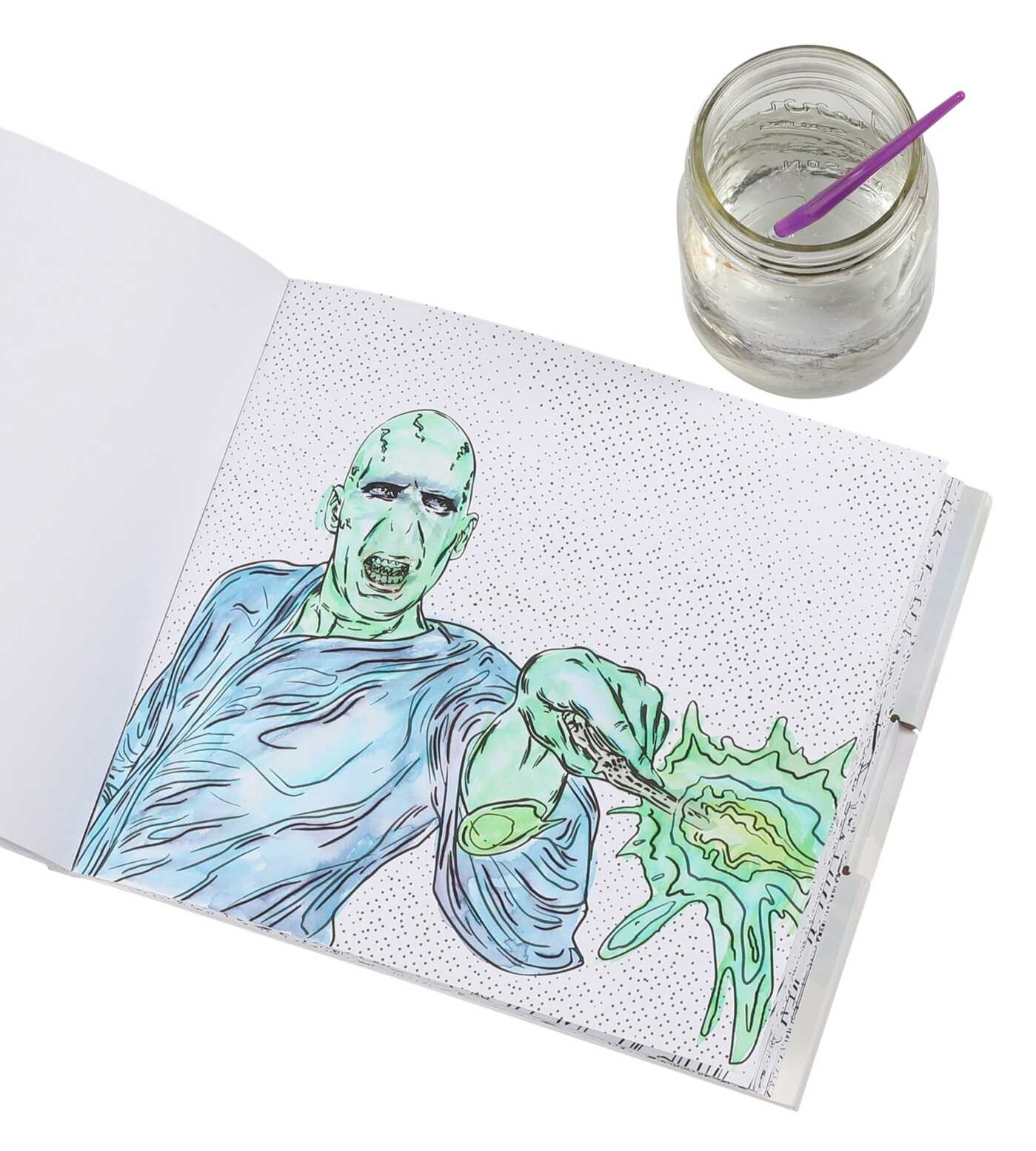 Harry Potter Paint with Water Book by Editors of Thunder Bay Press