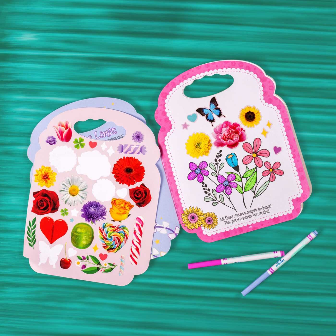 Crayola My Colors of Kindness Sticker and Activity Purse Book by