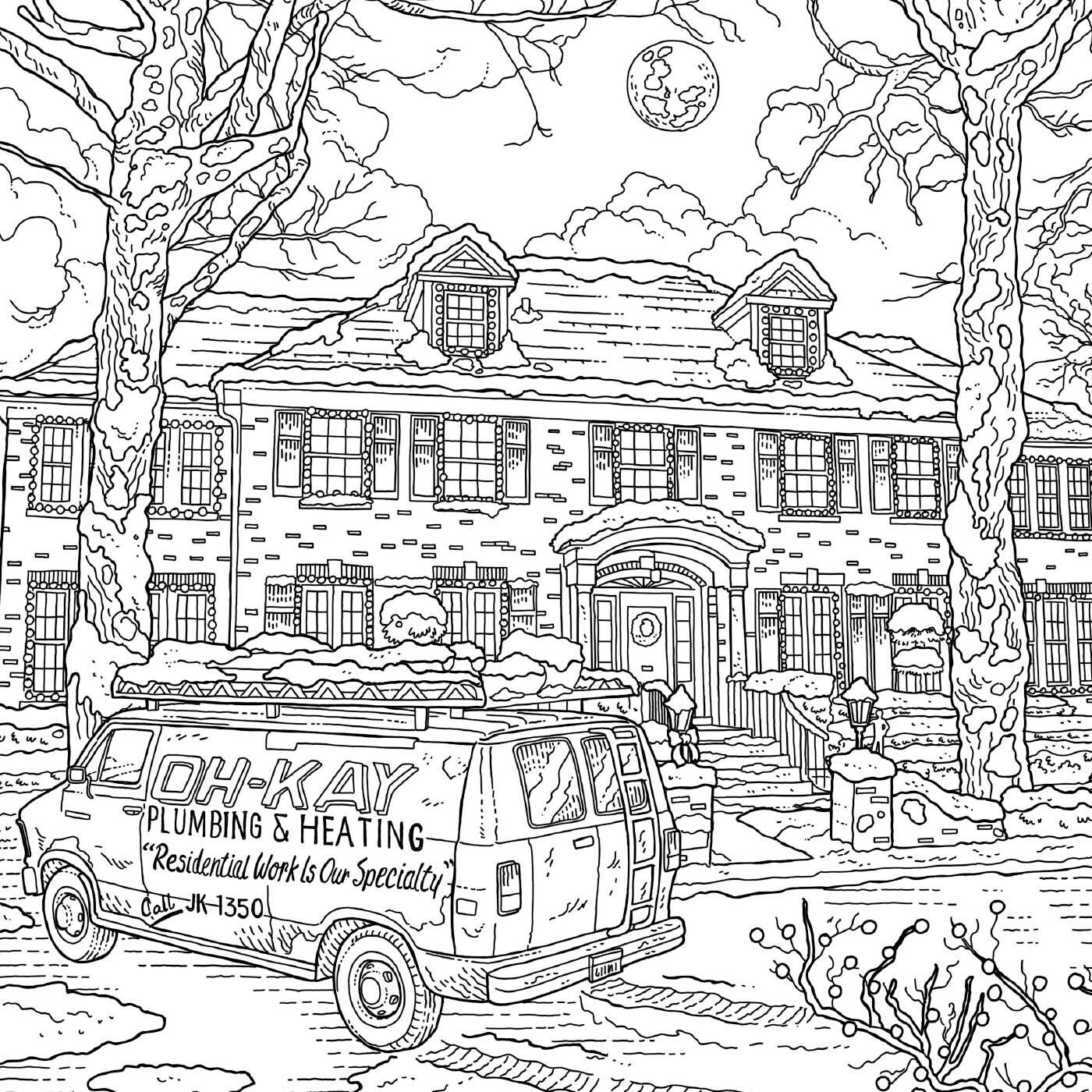 The Unofficial Christmas Movie Coloring Book | Book by Valentin Ramon ...