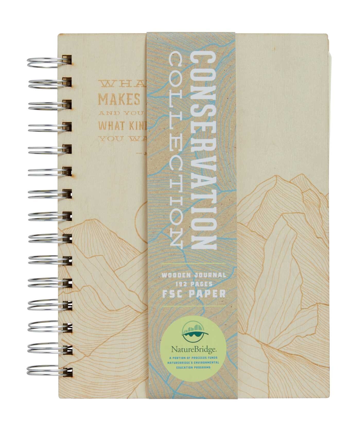 Conservation Wooden Journal Book by Insight Editions Official