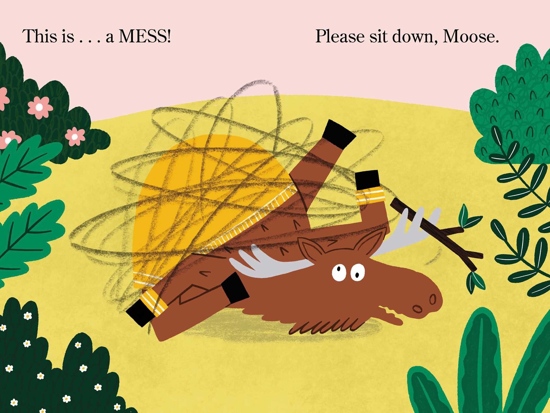 Two Ballerinas . . . and a Moose