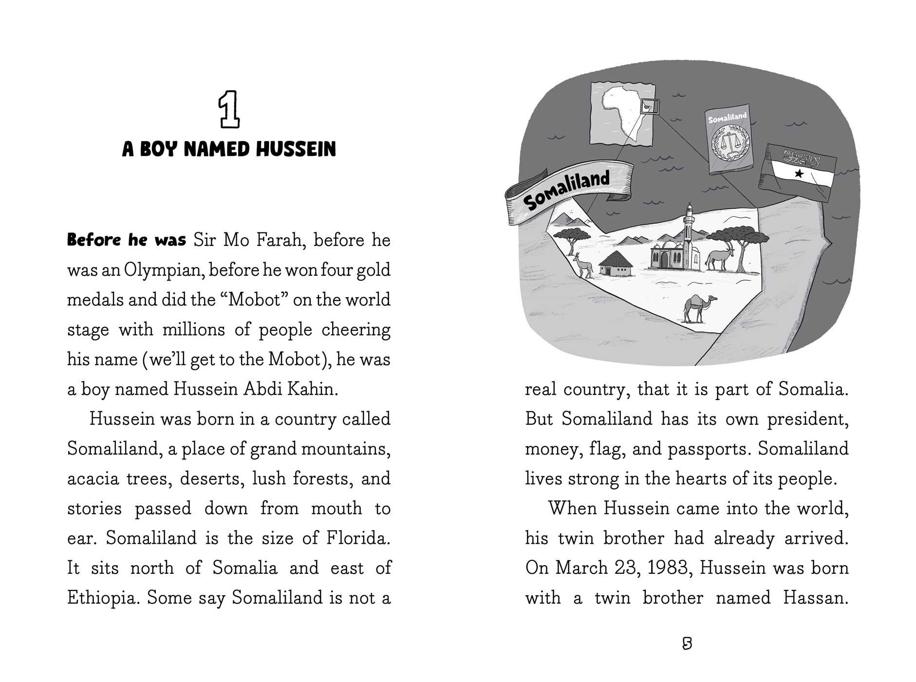 Mo Farah, the Boy Who Ran to Be Free