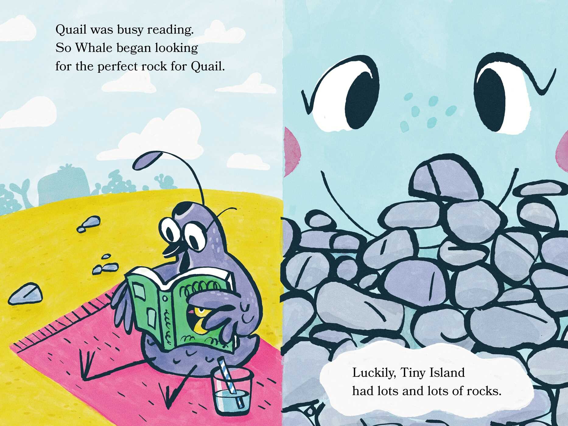 Whale and the Birthday Rocks
