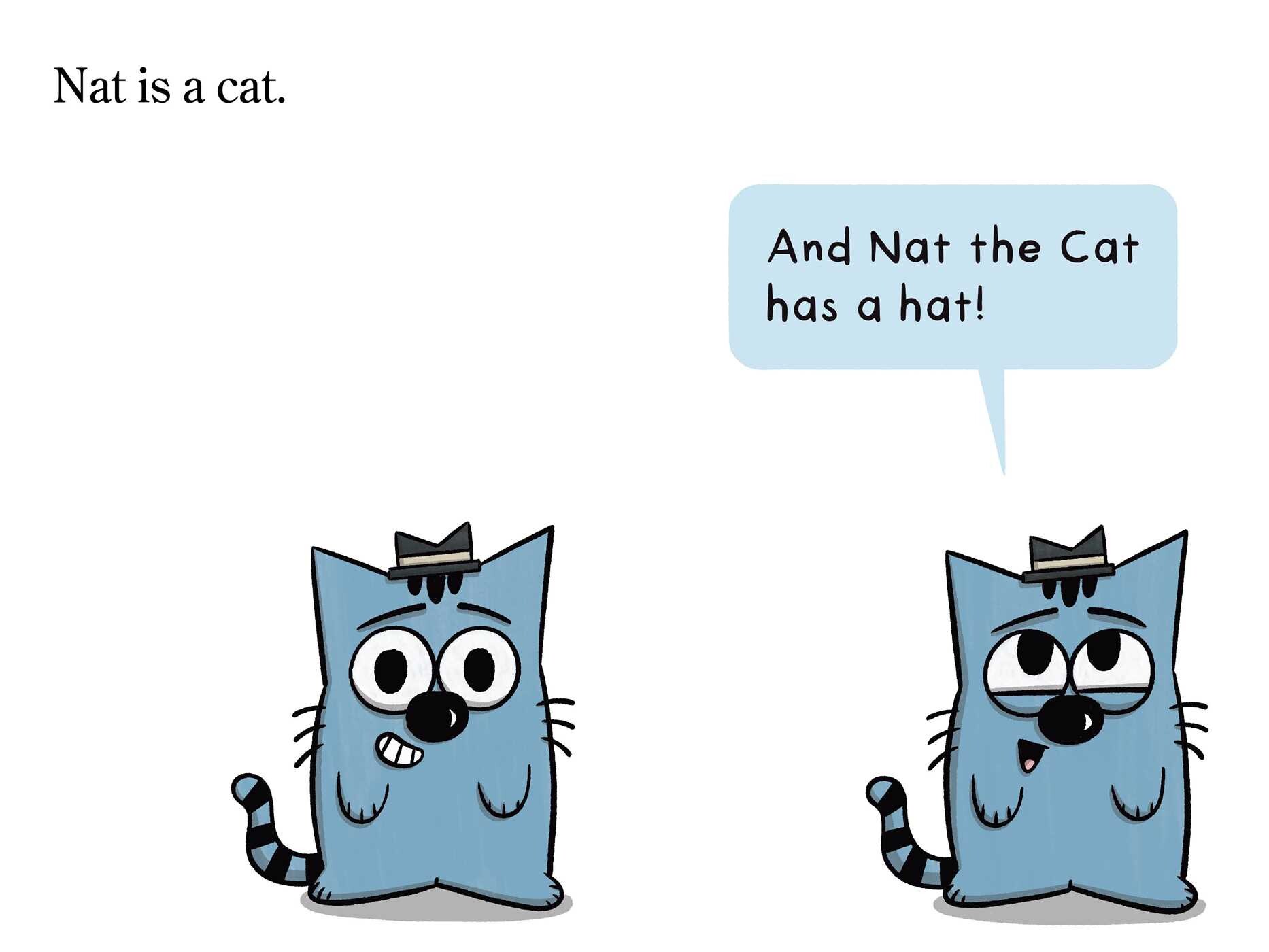 Nat the Cat Has a Hat