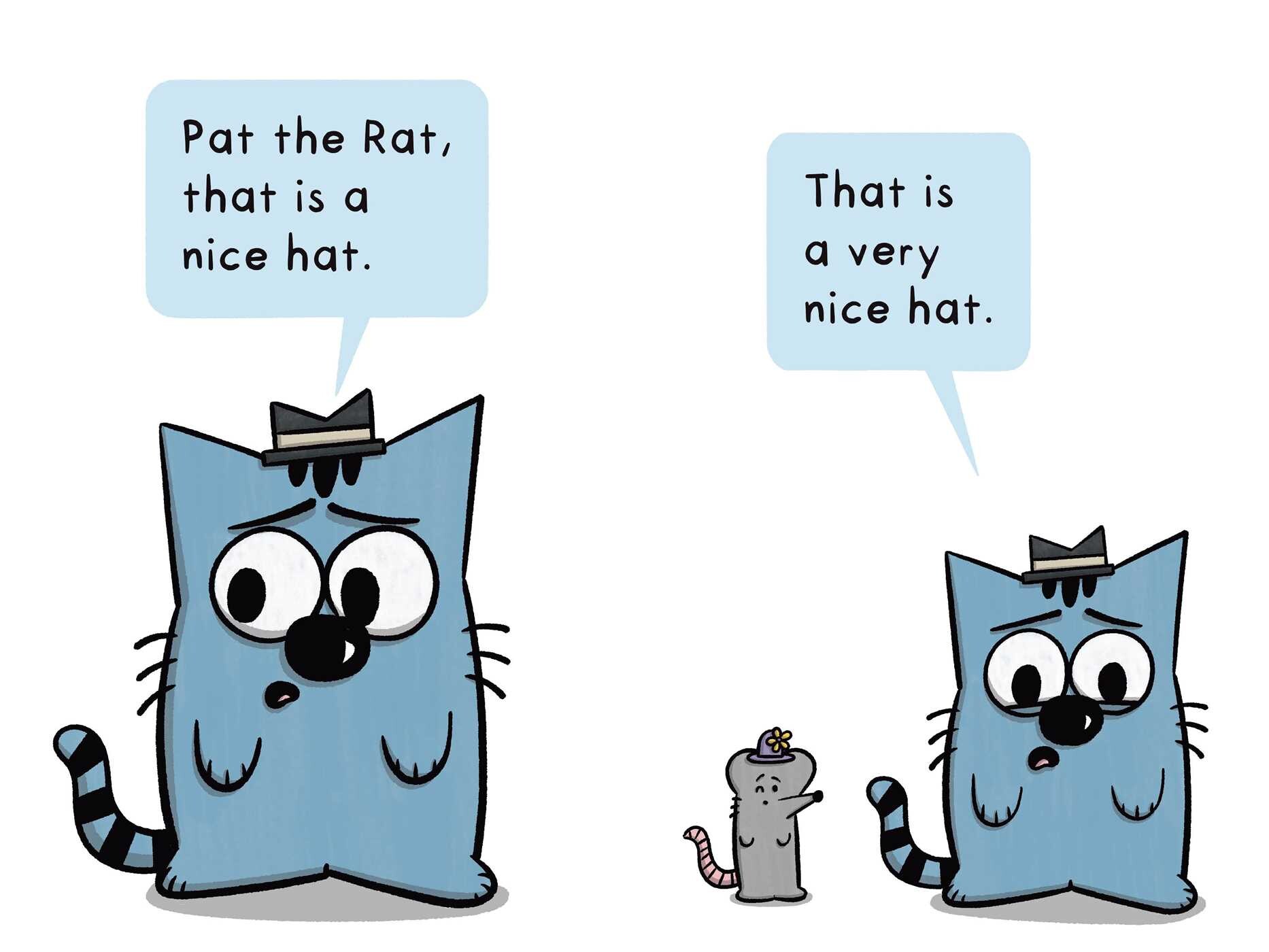 Nat the Cat Has a Hat