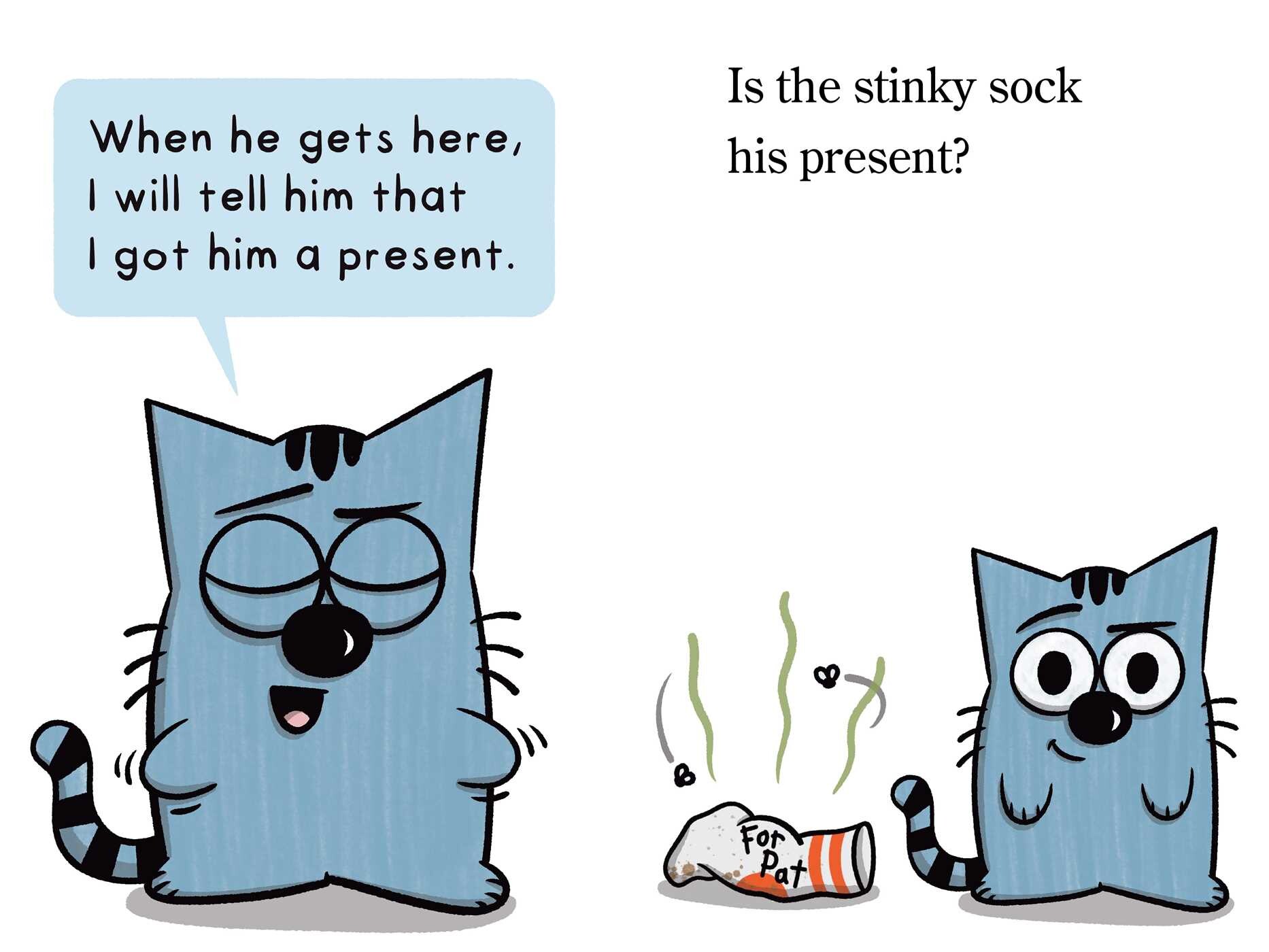 Nat the Cat Sets a Trap