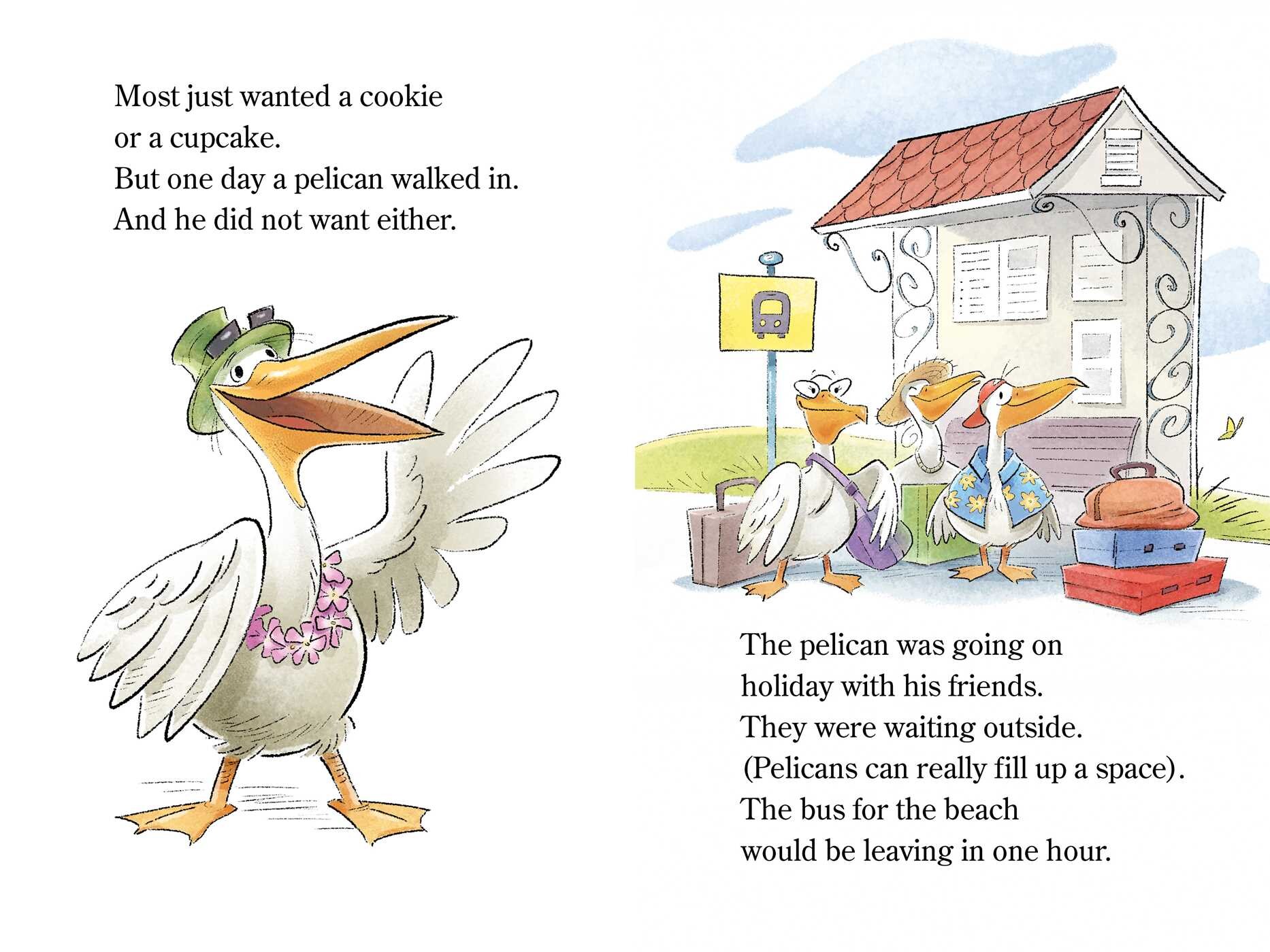 Pelicans on Holiday