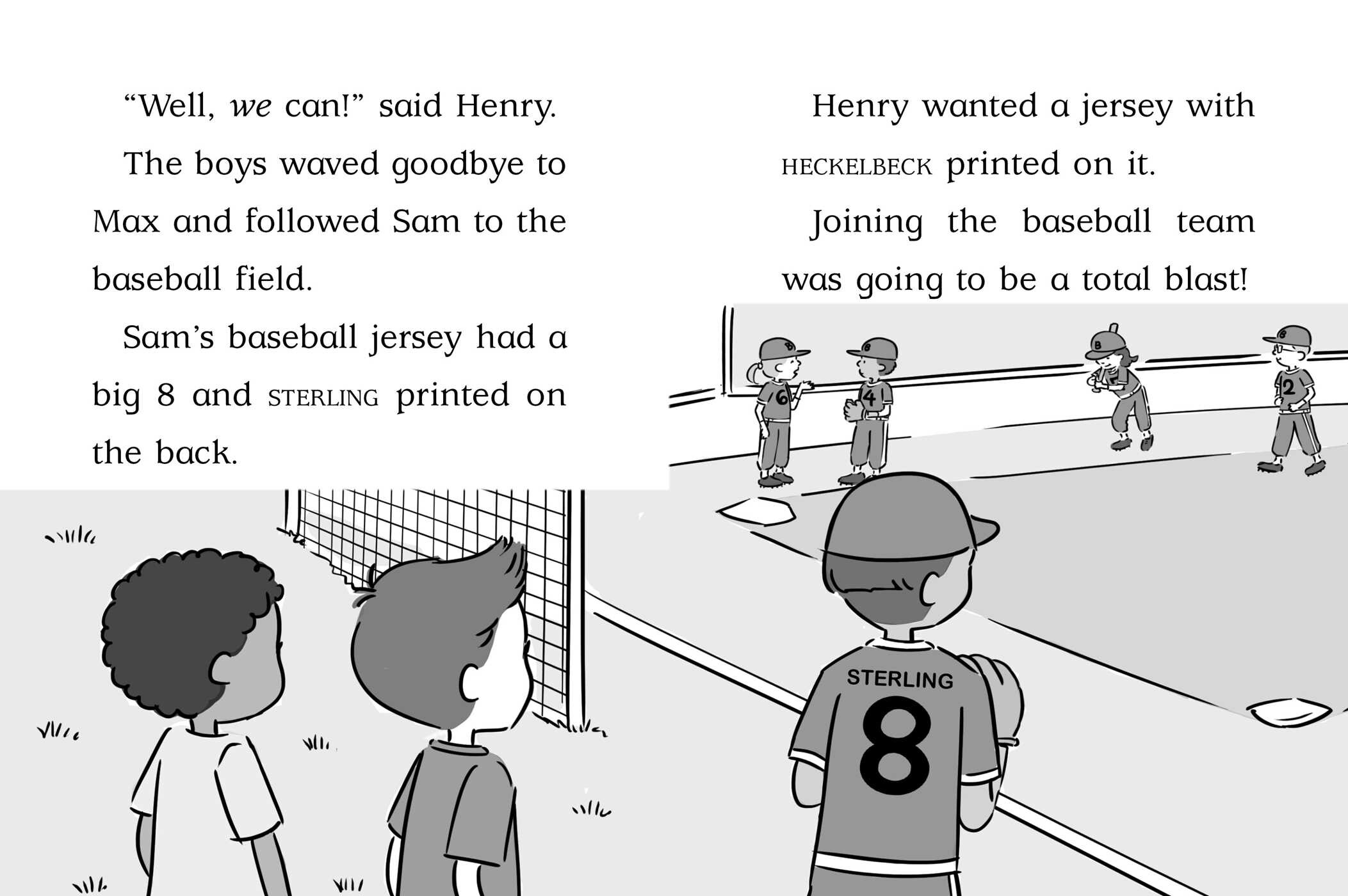 Henry Heckelbeck Takes a Swing