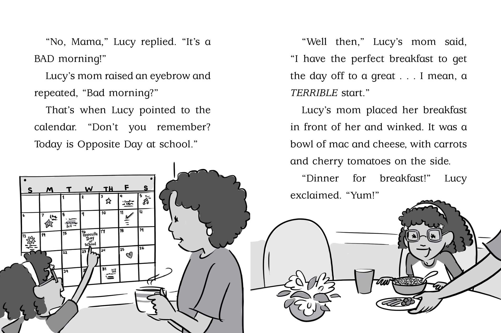 Lucy Lancaster It's Opposite Day!
