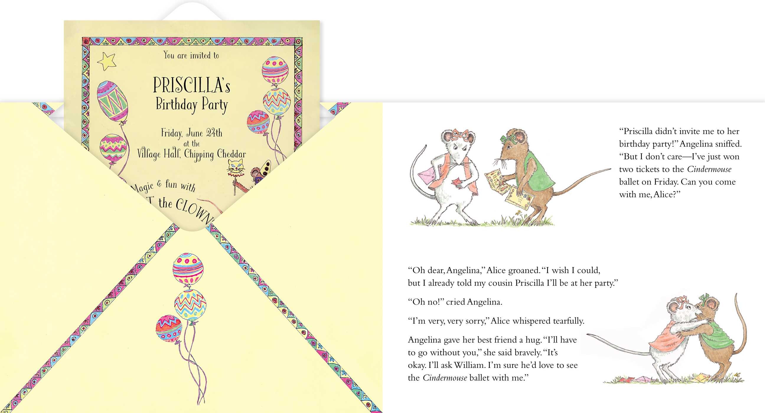 Angelina's Invitation to the Ballet