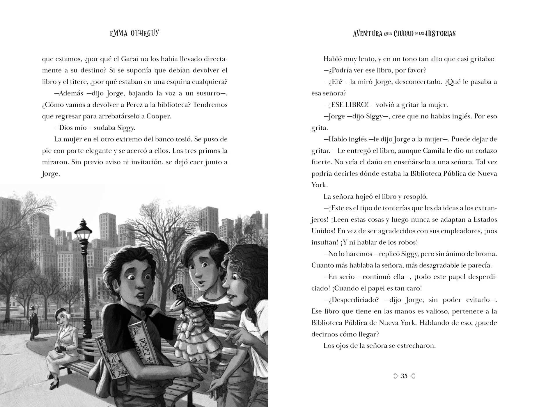 Aventura en la ciudad de las historias (Adventure in the City of Stories)