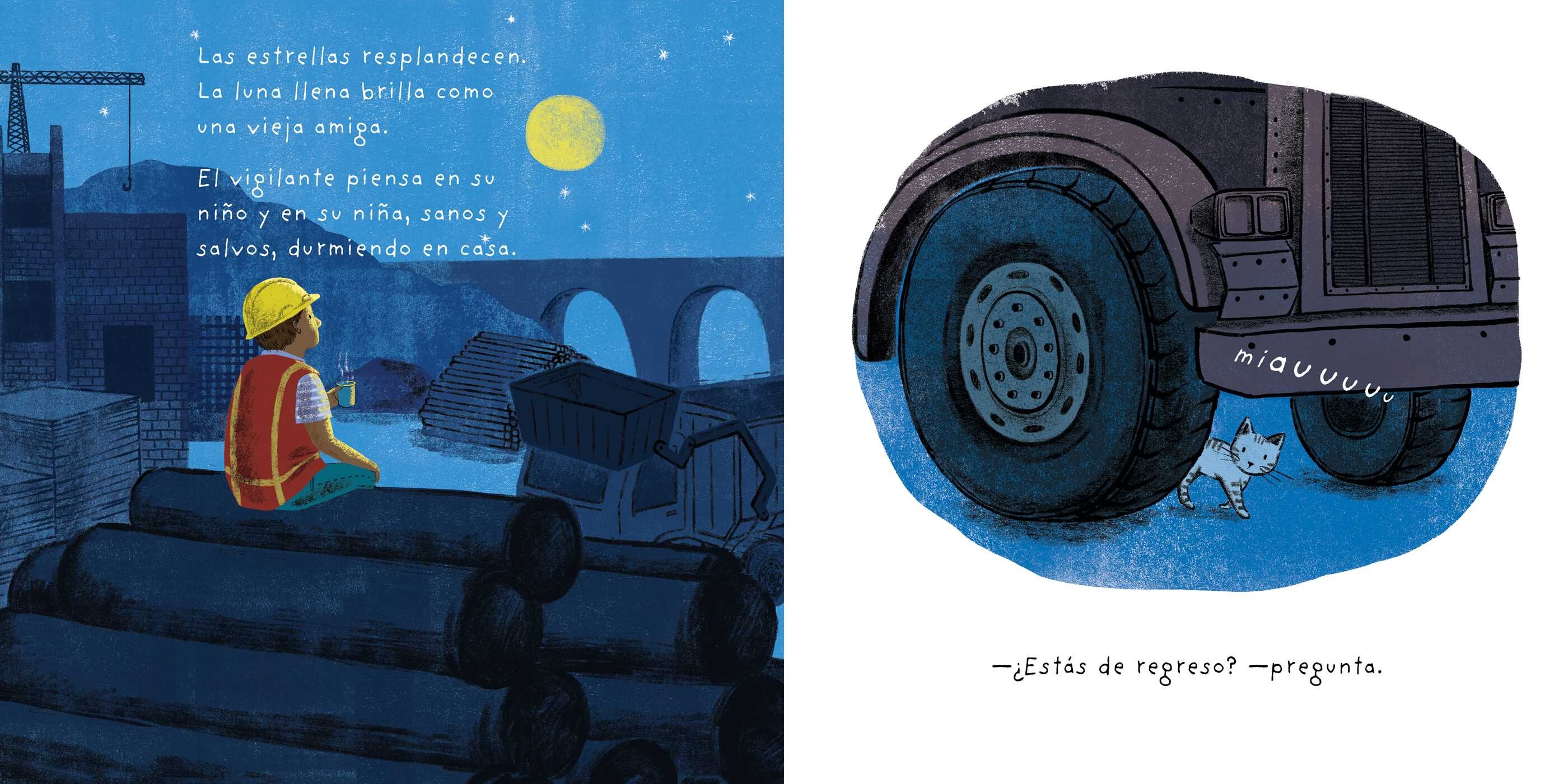La gatita y el vigilante nocturno (Kitten and the Night Watchman)