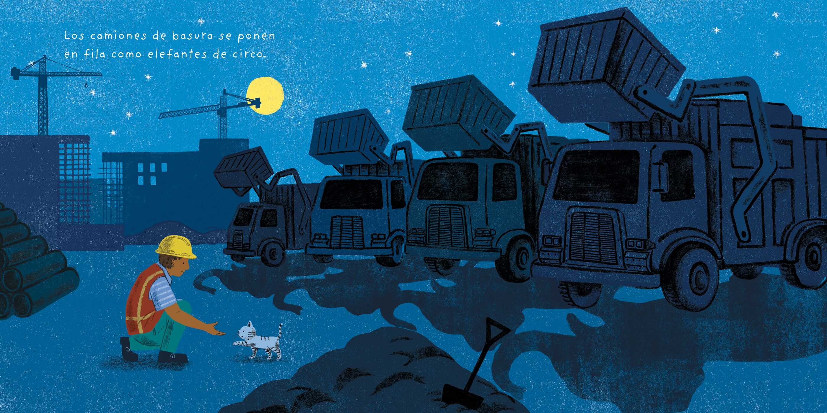 La gatita y el vigilante nocturno (Kitten and the Night Watchman)