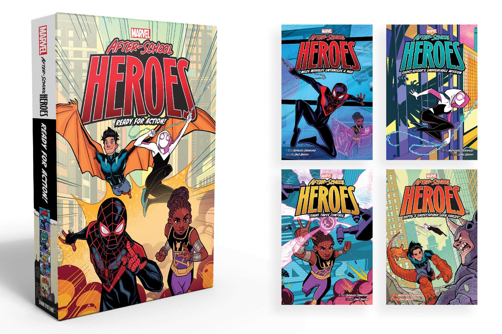 Marvel After-School Heroes Ready for Action! (Boxed Set)