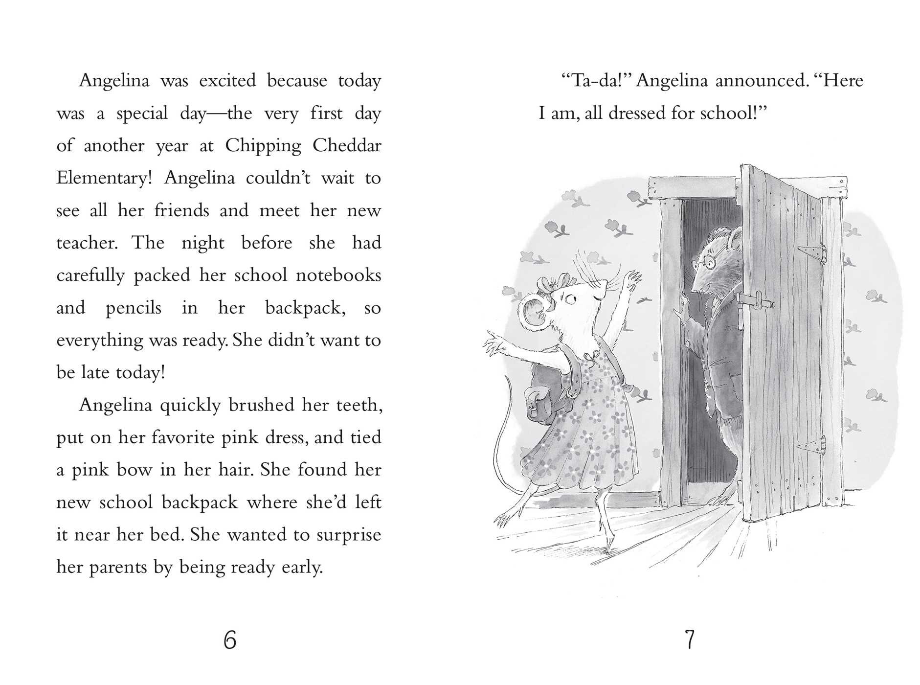 Angelina Ballerina 4 Ballet-Filled Chapter Books in 1!
