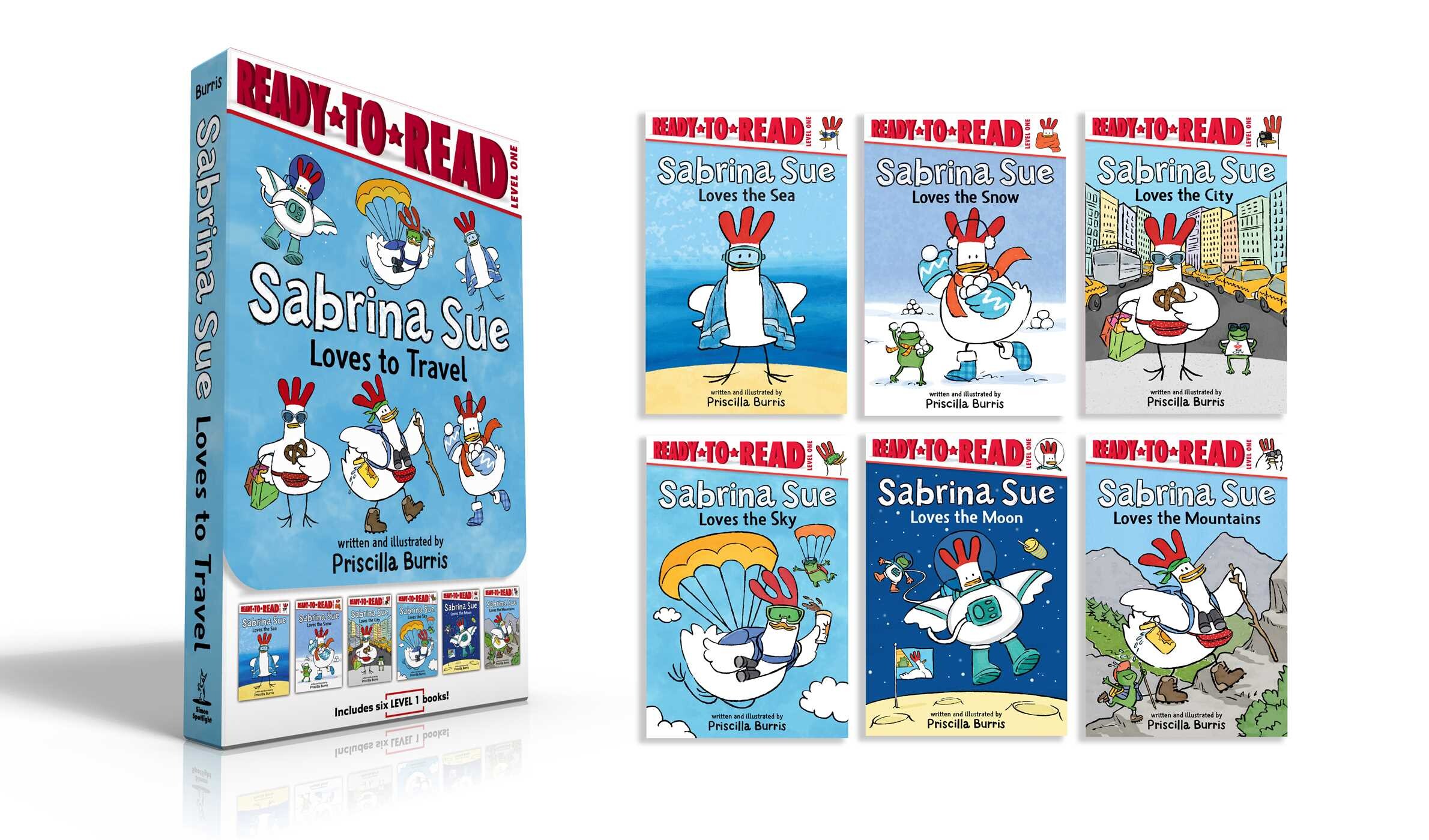 Sabrina Sue Loves to Travel! (Boxed Set)