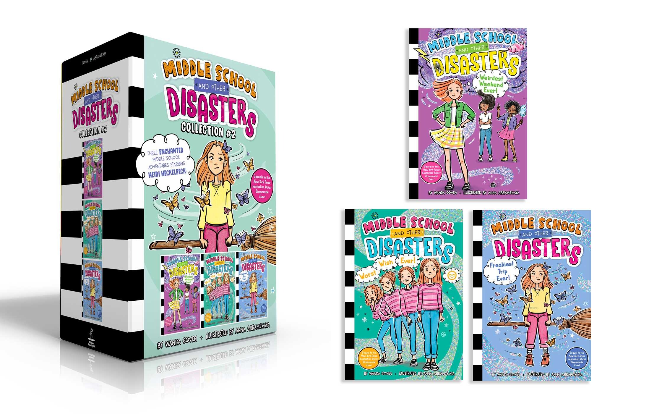 Middle School and Other Disasters Collection #2 (Boxed Set)