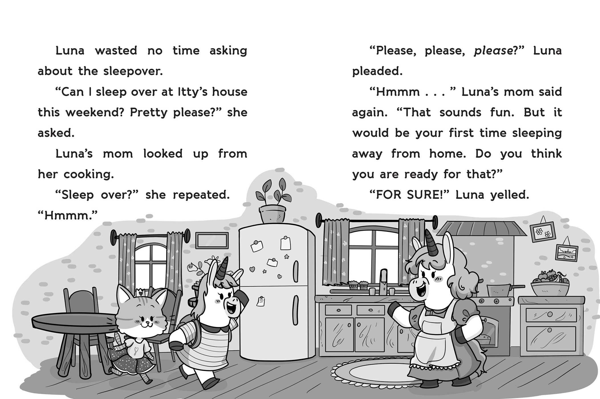 Sleepover Surprise