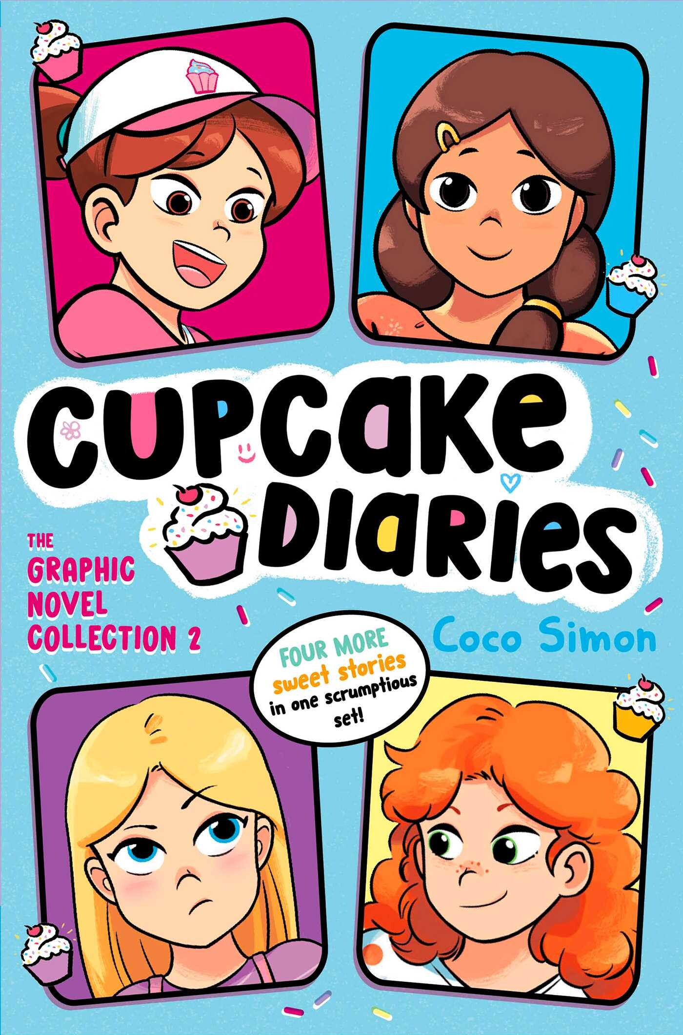 Cupcake Diaries The Graphic Novel Collection 2 (Boxed Set)