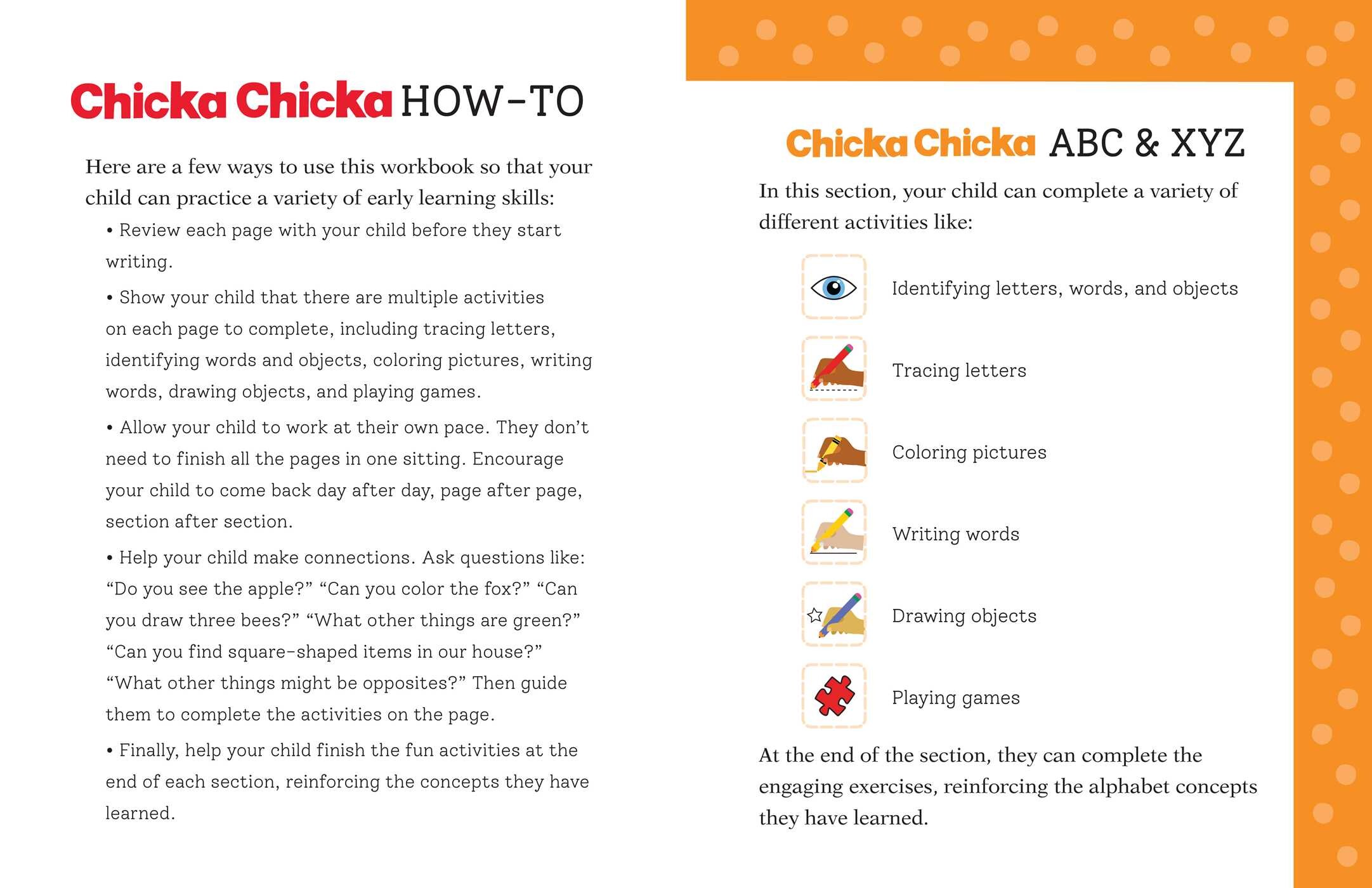 Chicka Chicka Boom Boom Kindergarten Workbook