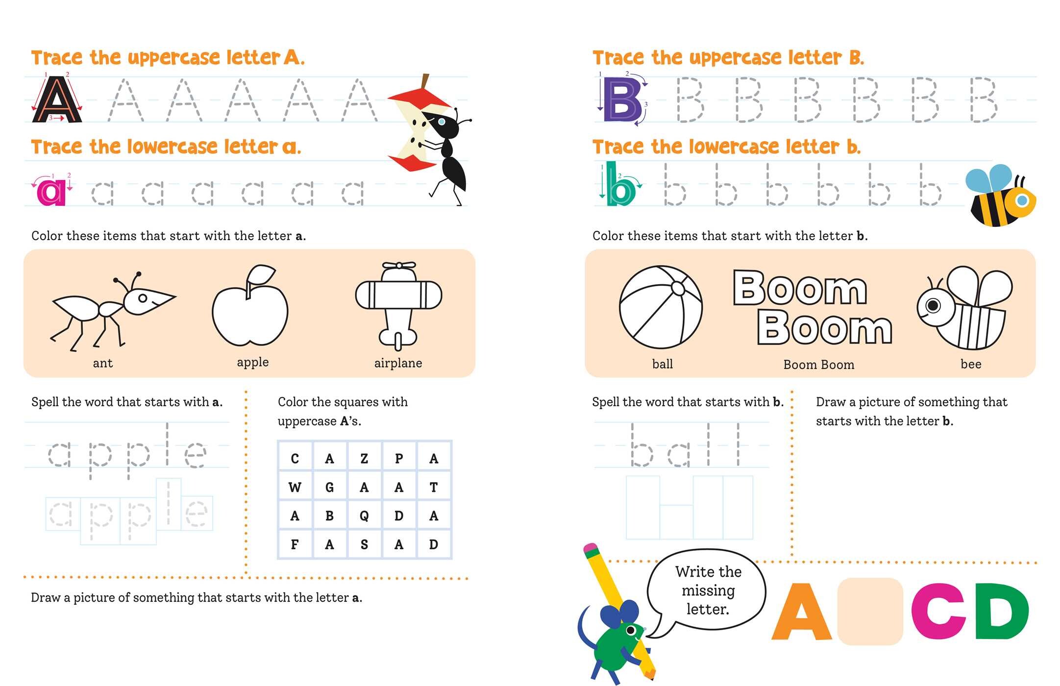 Chicka Chicka Boom Boom Kindergarten Workbook
