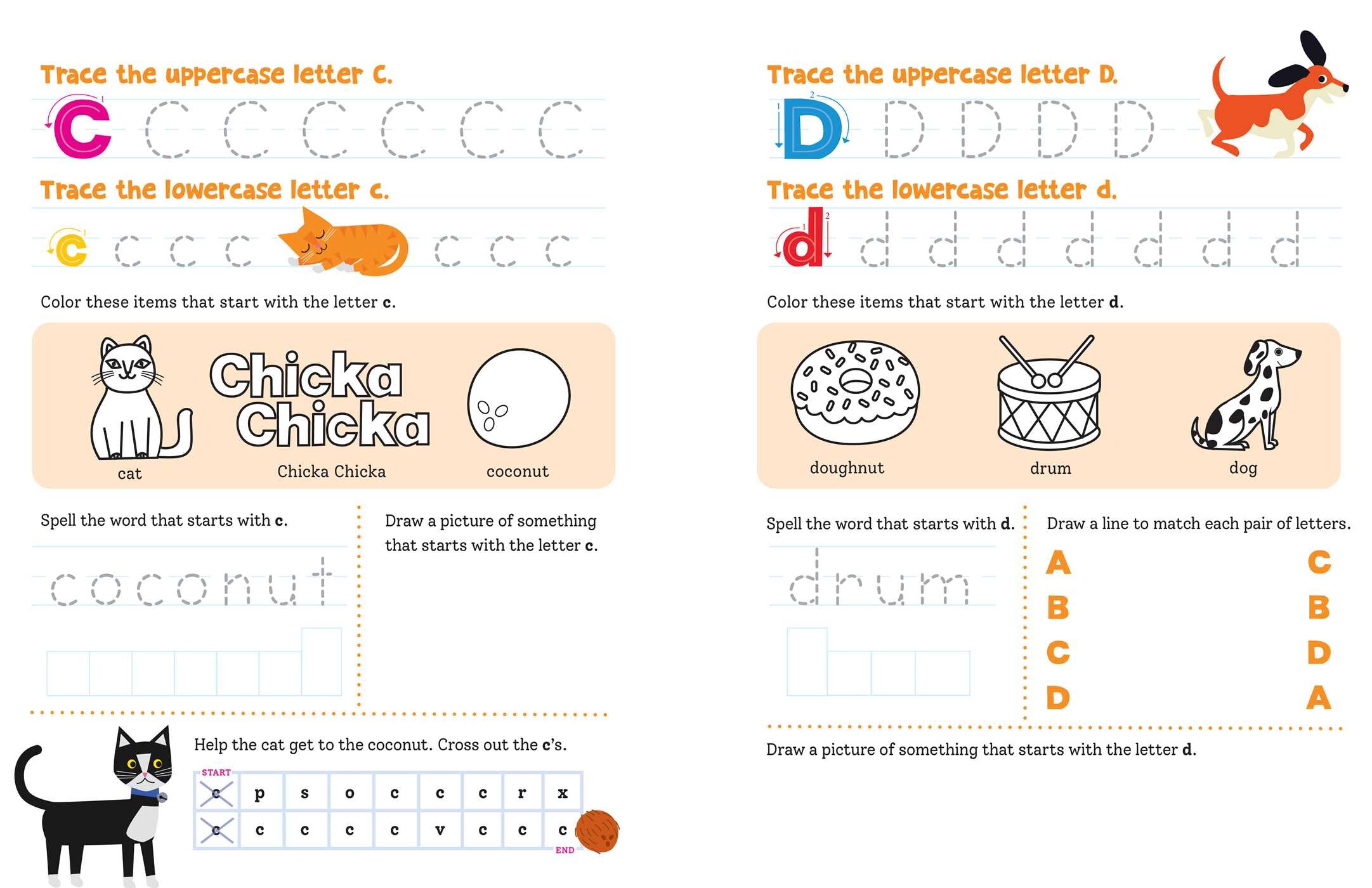 Chicka Chicka Boom Boom Kindergarten Workbook