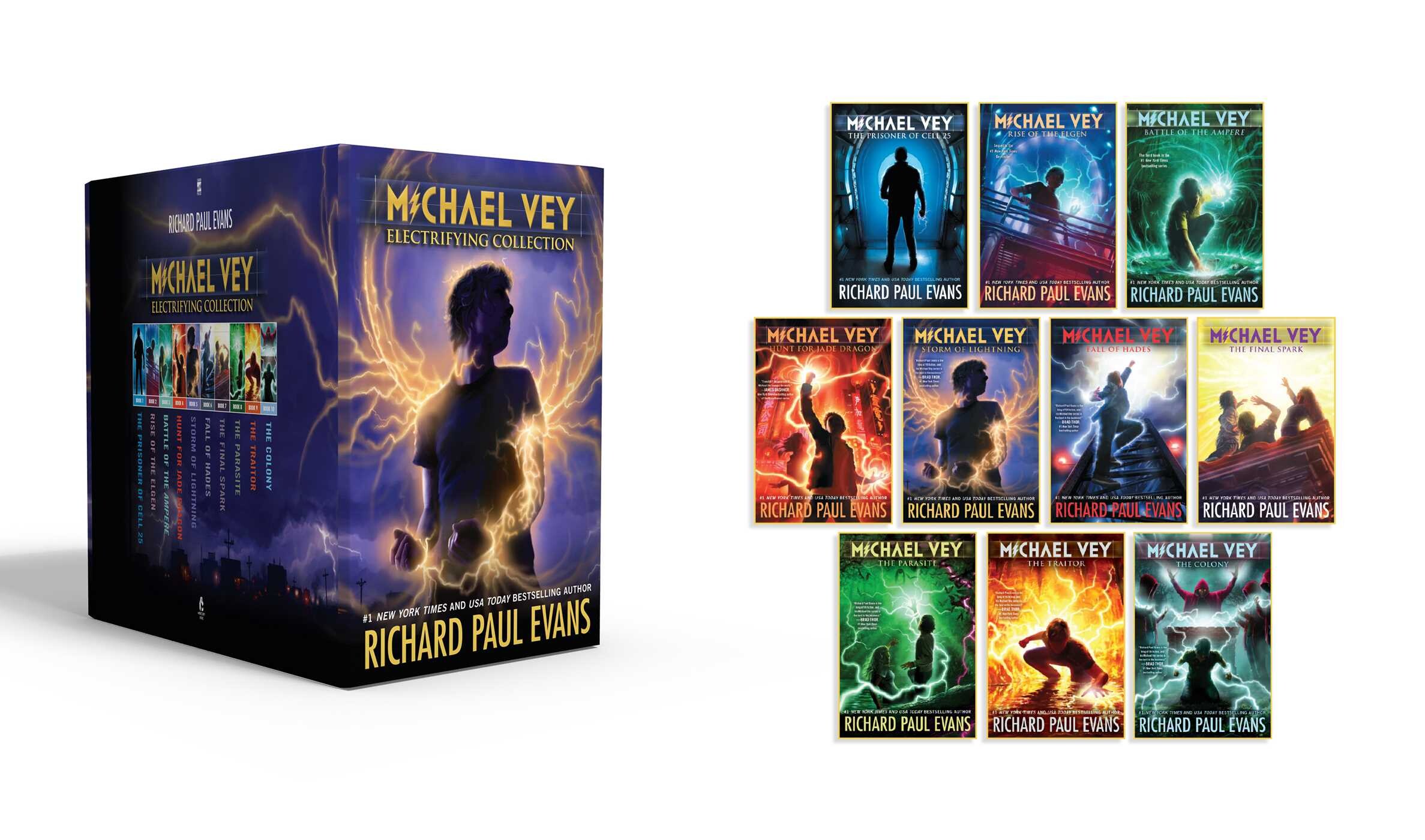 Michael Vey Electrifying Collection (Boxed Set)