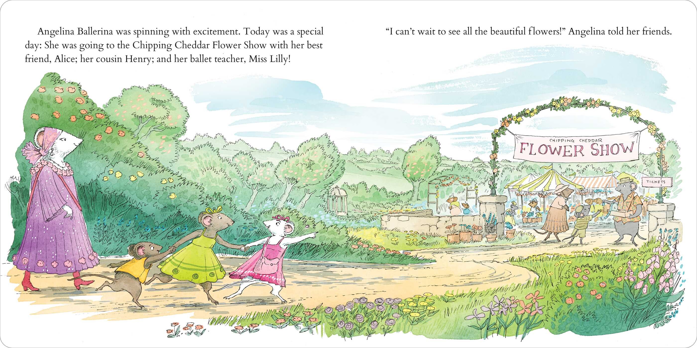 Angelina Ballerina and the Flower Show