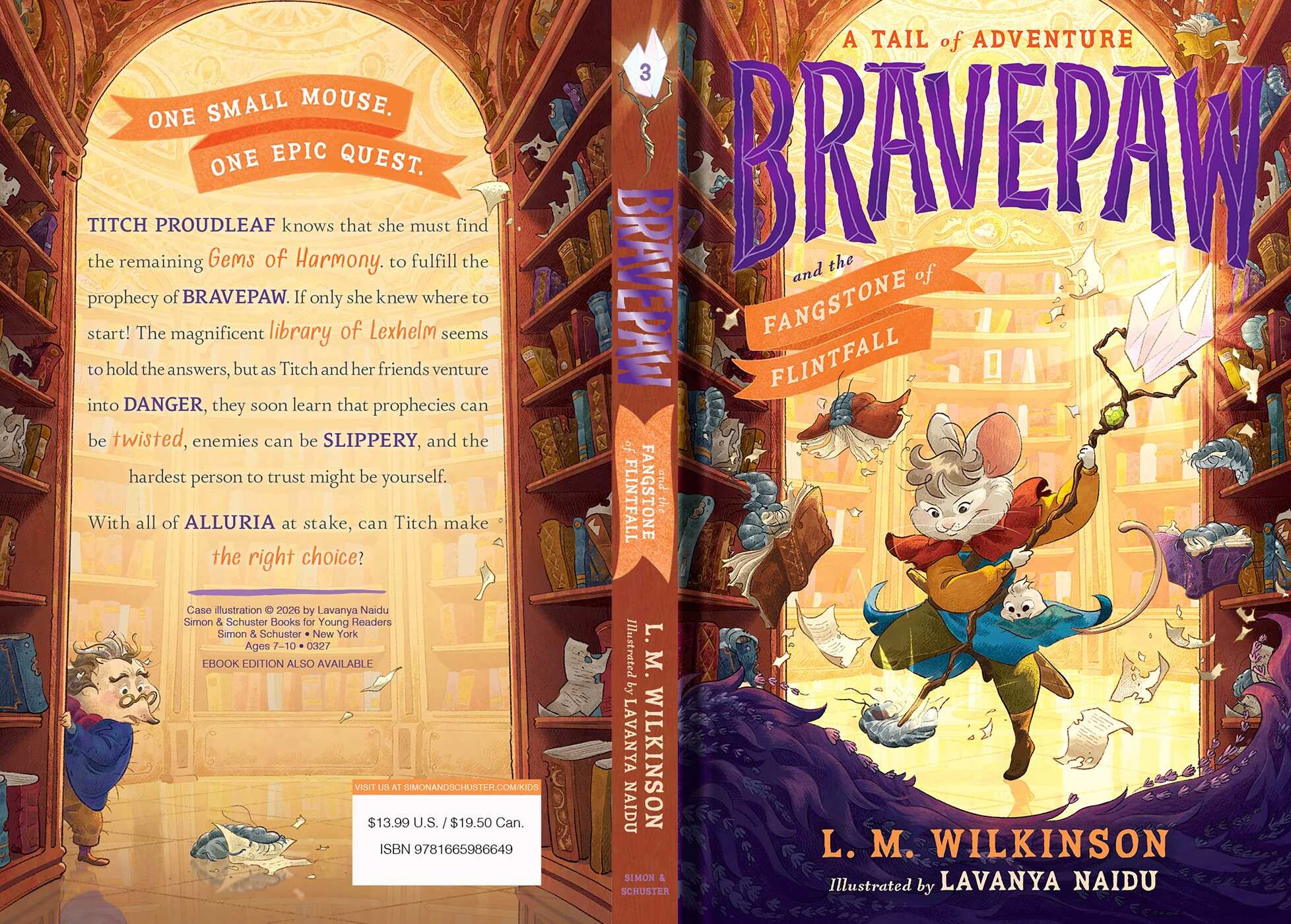 Bravepaw and the Fangstone of Flintfall