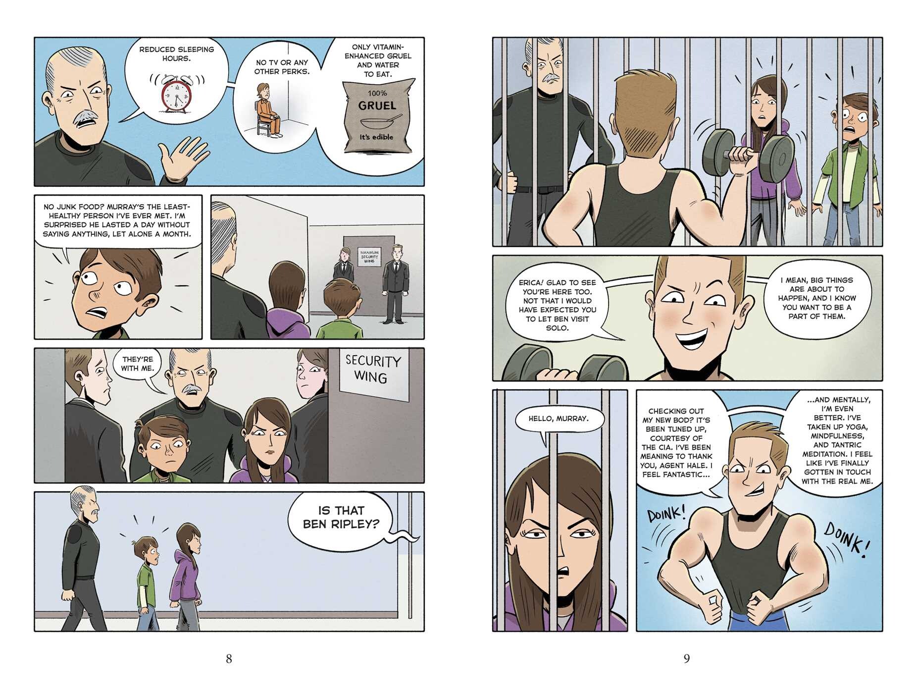 Spy School Goes South the Graphic Novel