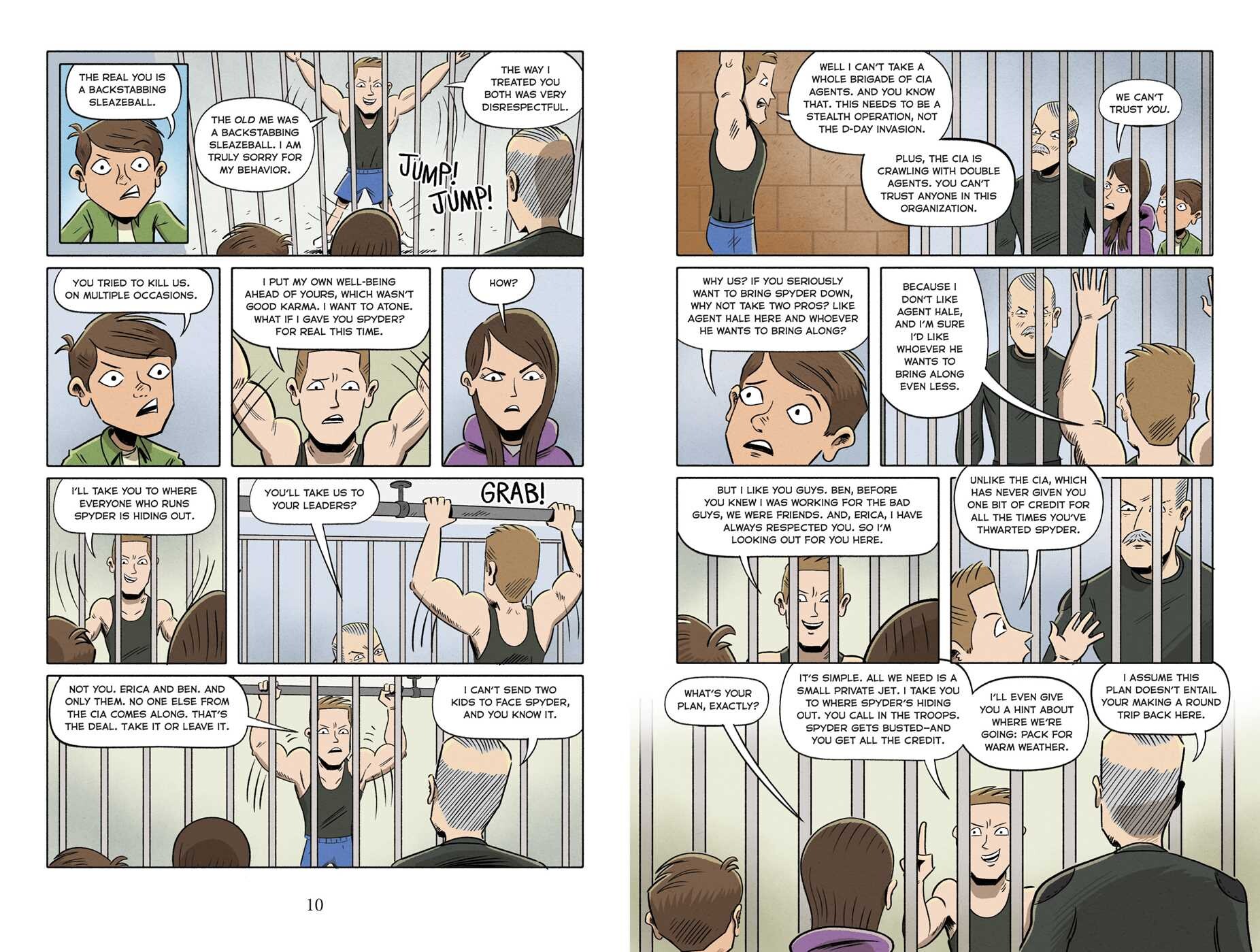 Spy School Goes South the Graphic Novel