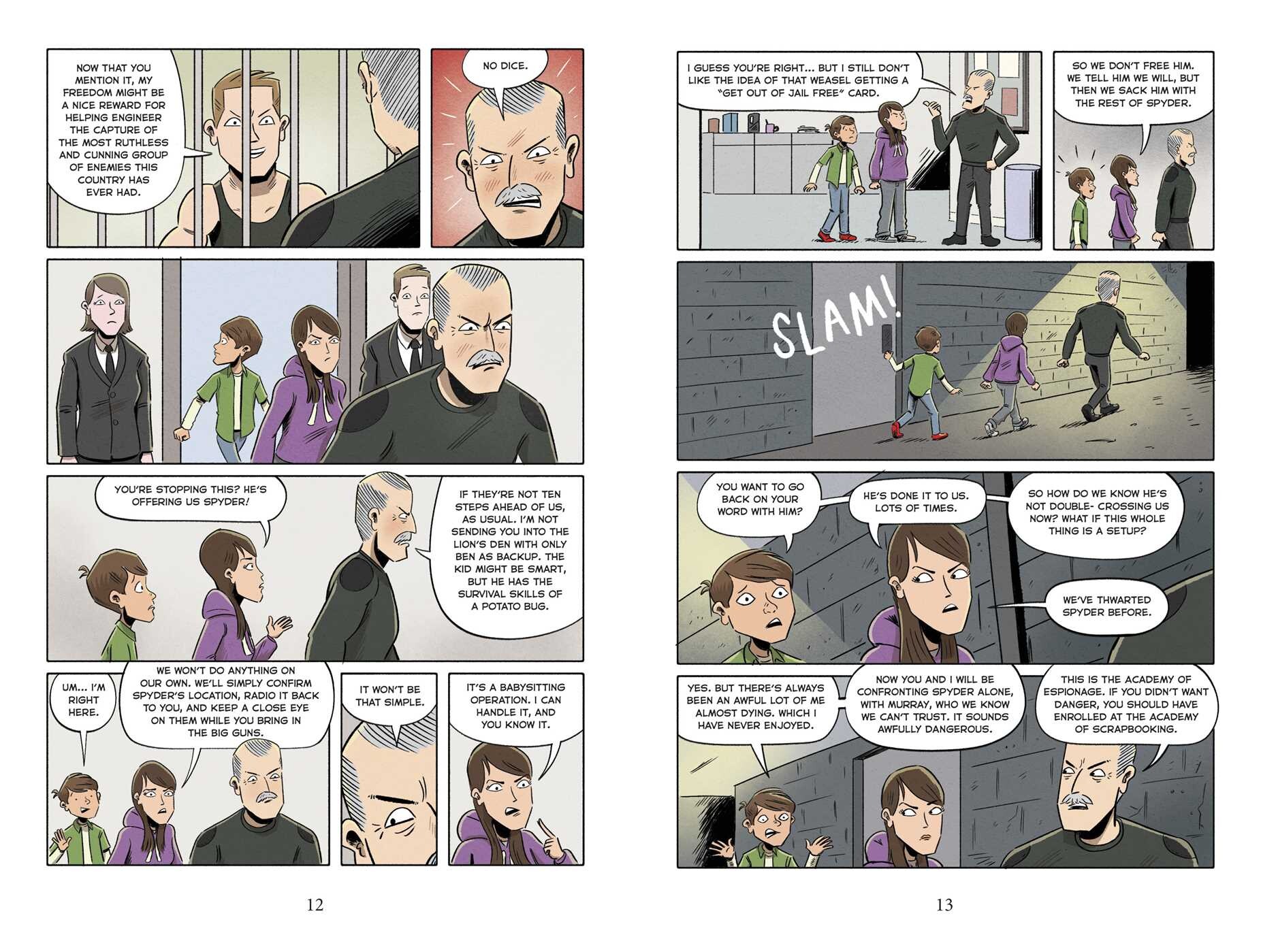 Spy School Goes South the Graphic Novel