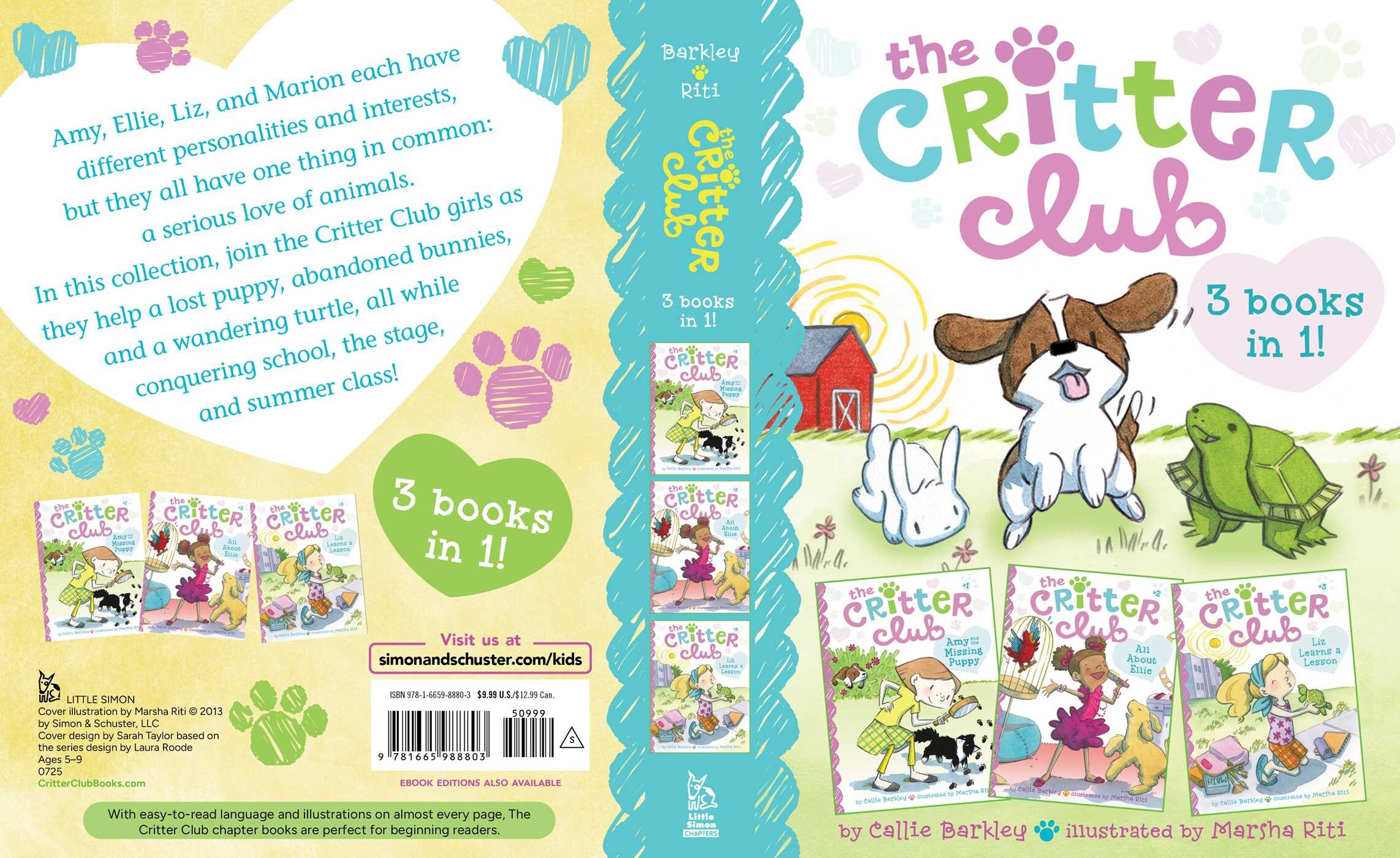 Critter Club 3 Books in 1!