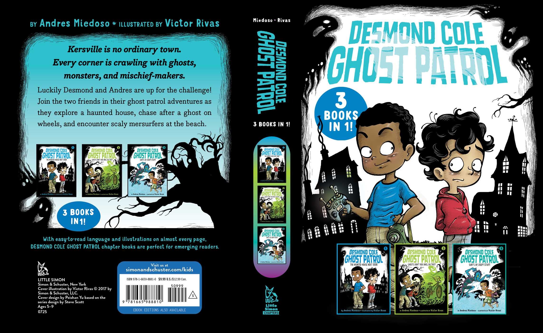 Desmond Cole Ghost Patrol 3 Books in 1!