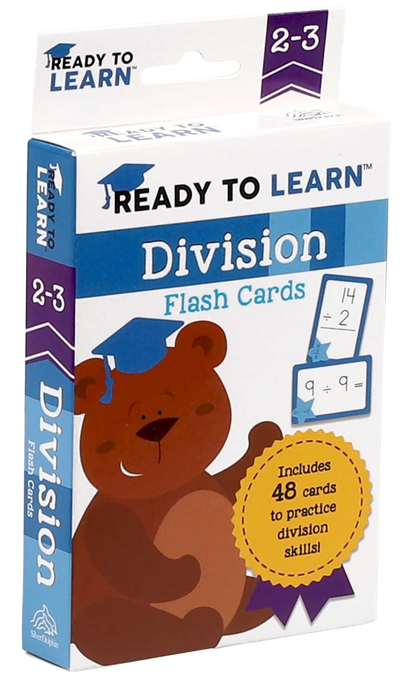 Ready to Learn: Grades 2-3 Division Flash Cards