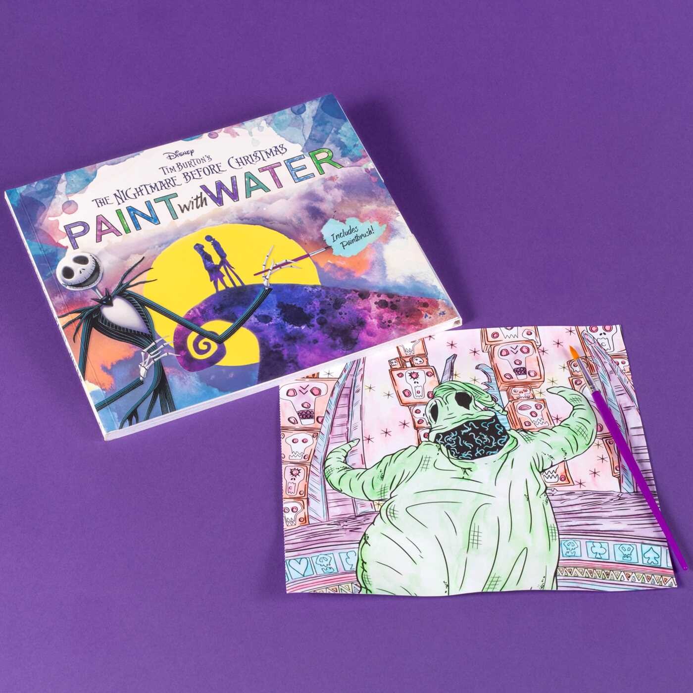 Disney Tim Burton's The Nightmare Before Christmas Paint with Water