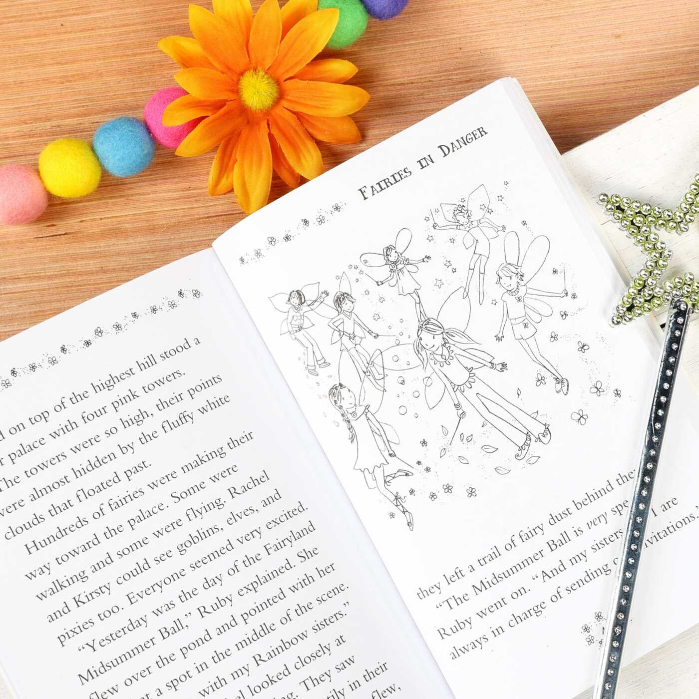 Rainbow Magic Rainbow Fairies Book 1 Ruby the Red Fairy Book by