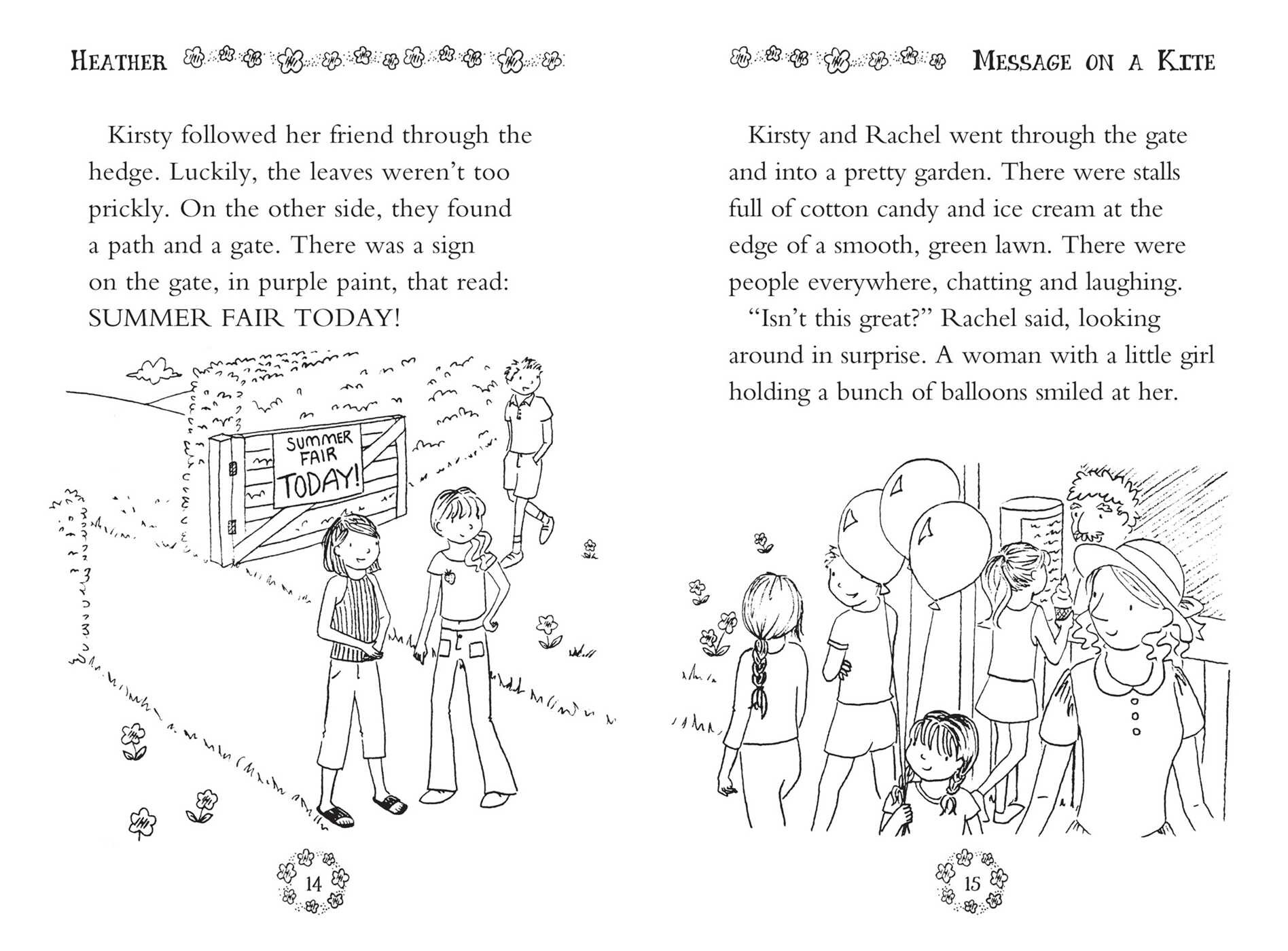 Rainbow Magic Rainbow Fairies Book #7: Heather the Violet Fairy