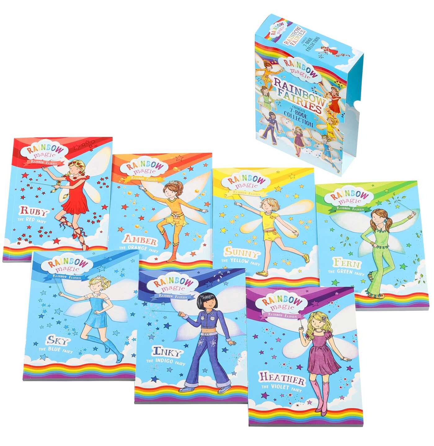 Rainbow Magic: Rainbow Fairies Books 1-7 Collection