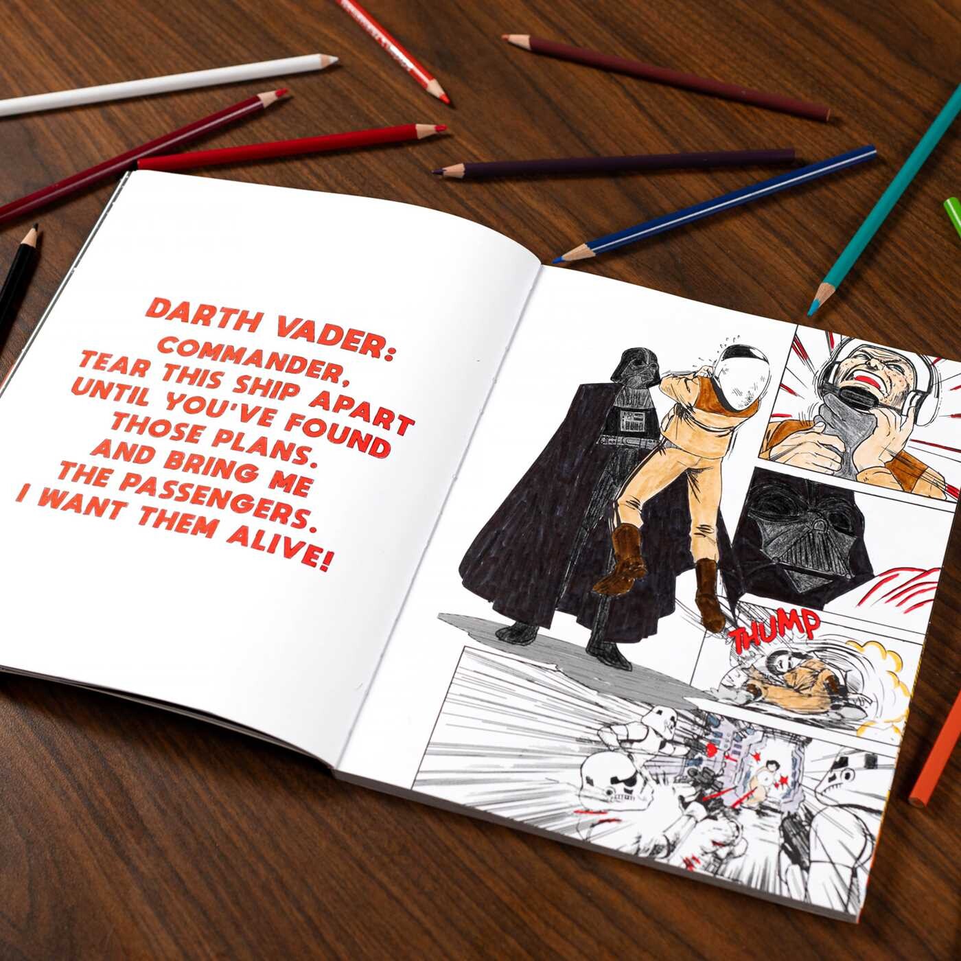 Star Wars Manga Coloring | Book by Editors of Thunder Bay Press ...