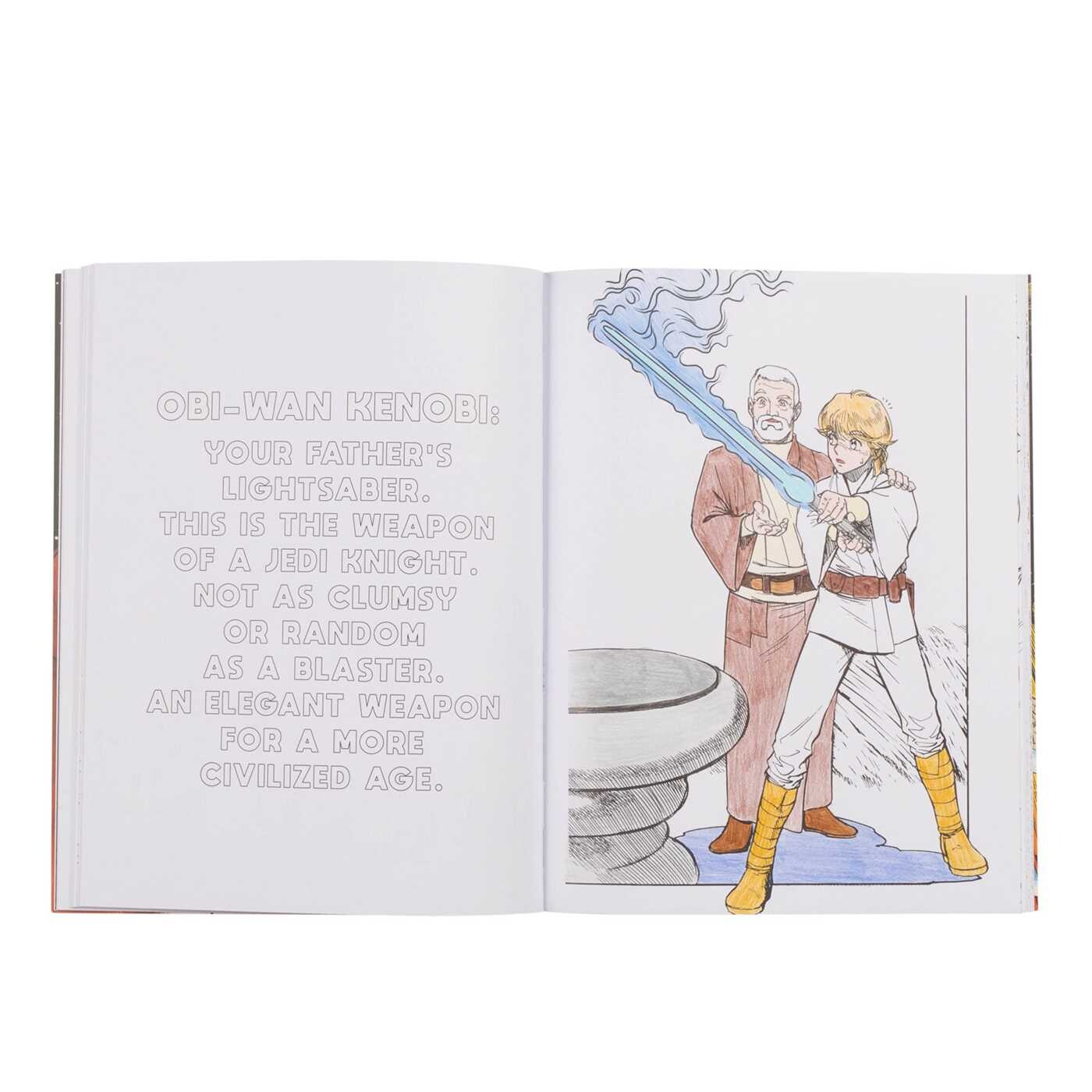 Star Wars Manga Coloring | Book by Editors of Thunder Bay Press ...