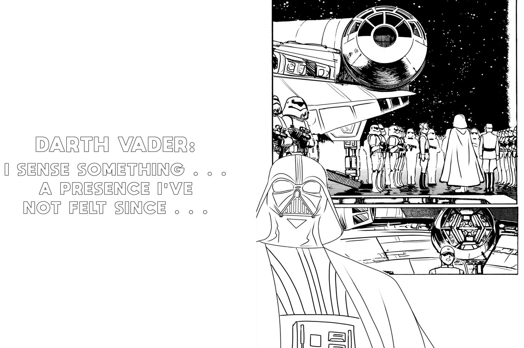 Star Wars Manga Coloring