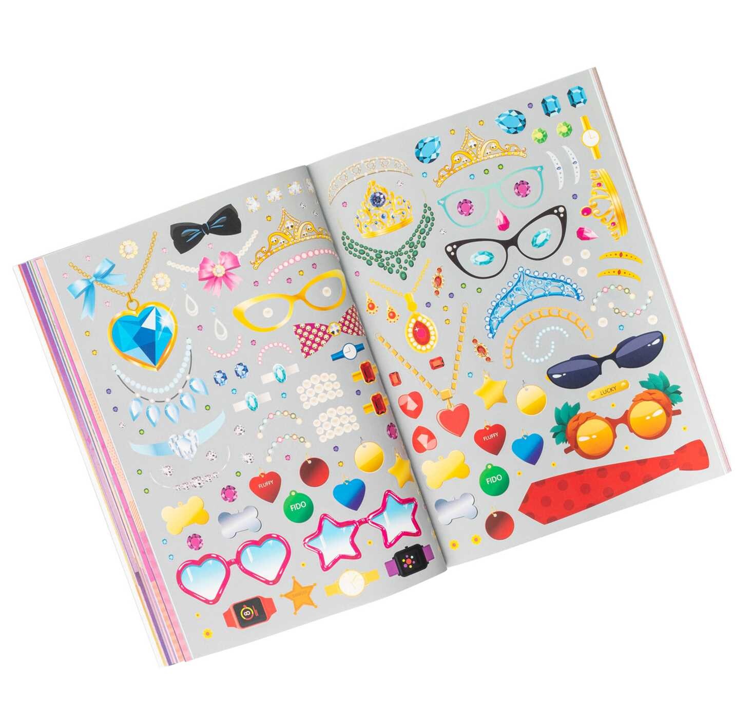 Super Silly Stickers: Puppies & Kittens Sticker Book for Kids