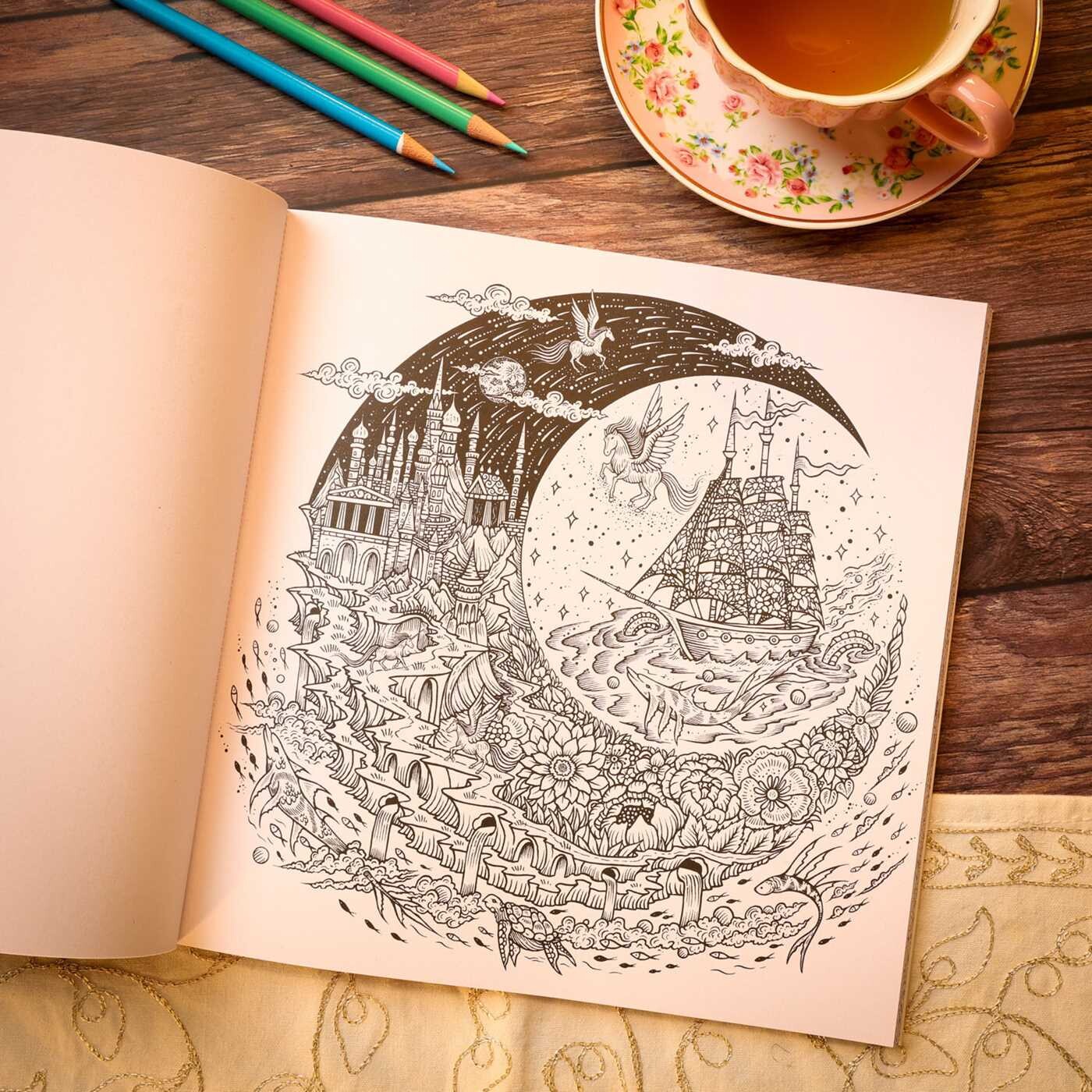 Dream Voyage Coloring
