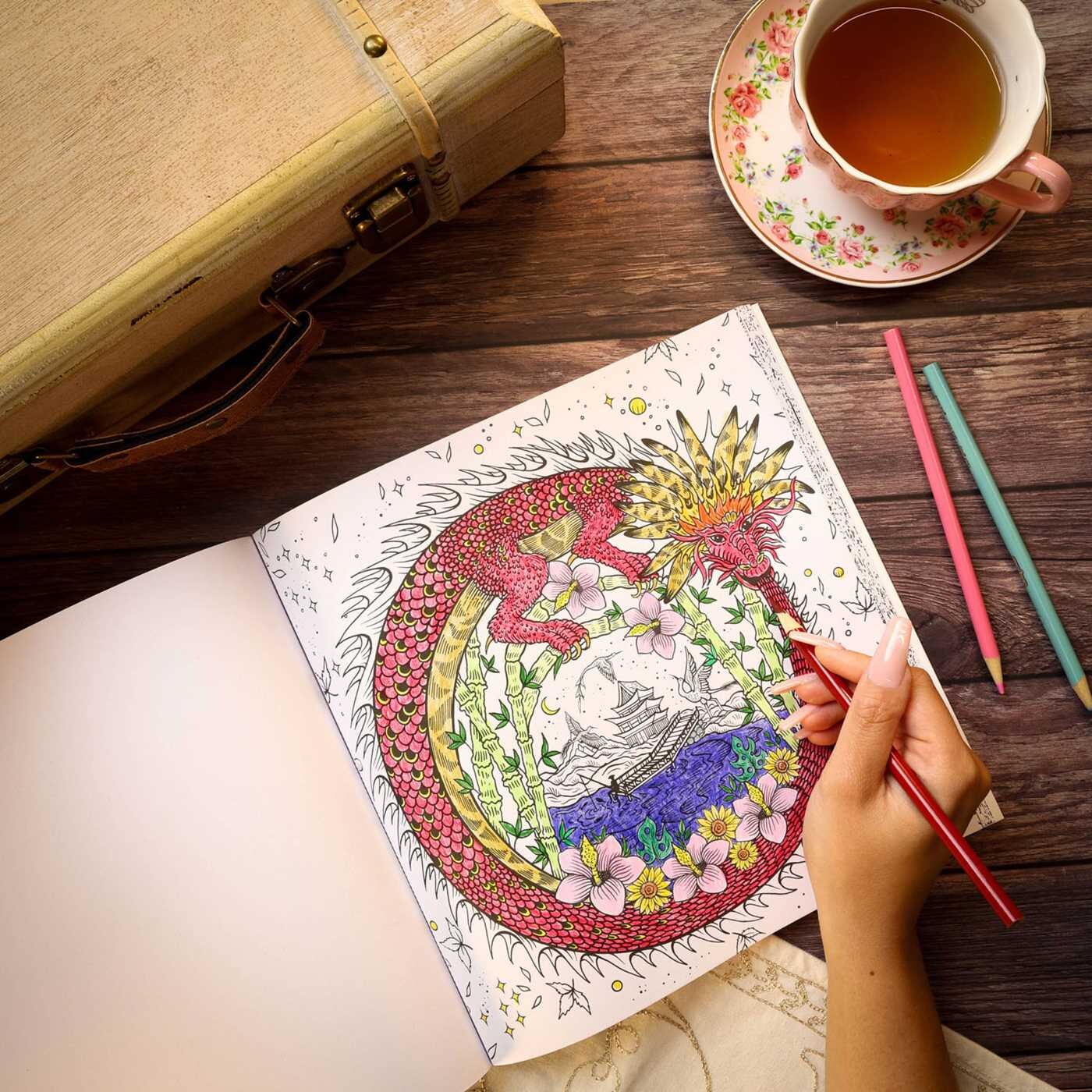 Dream Voyage Coloring