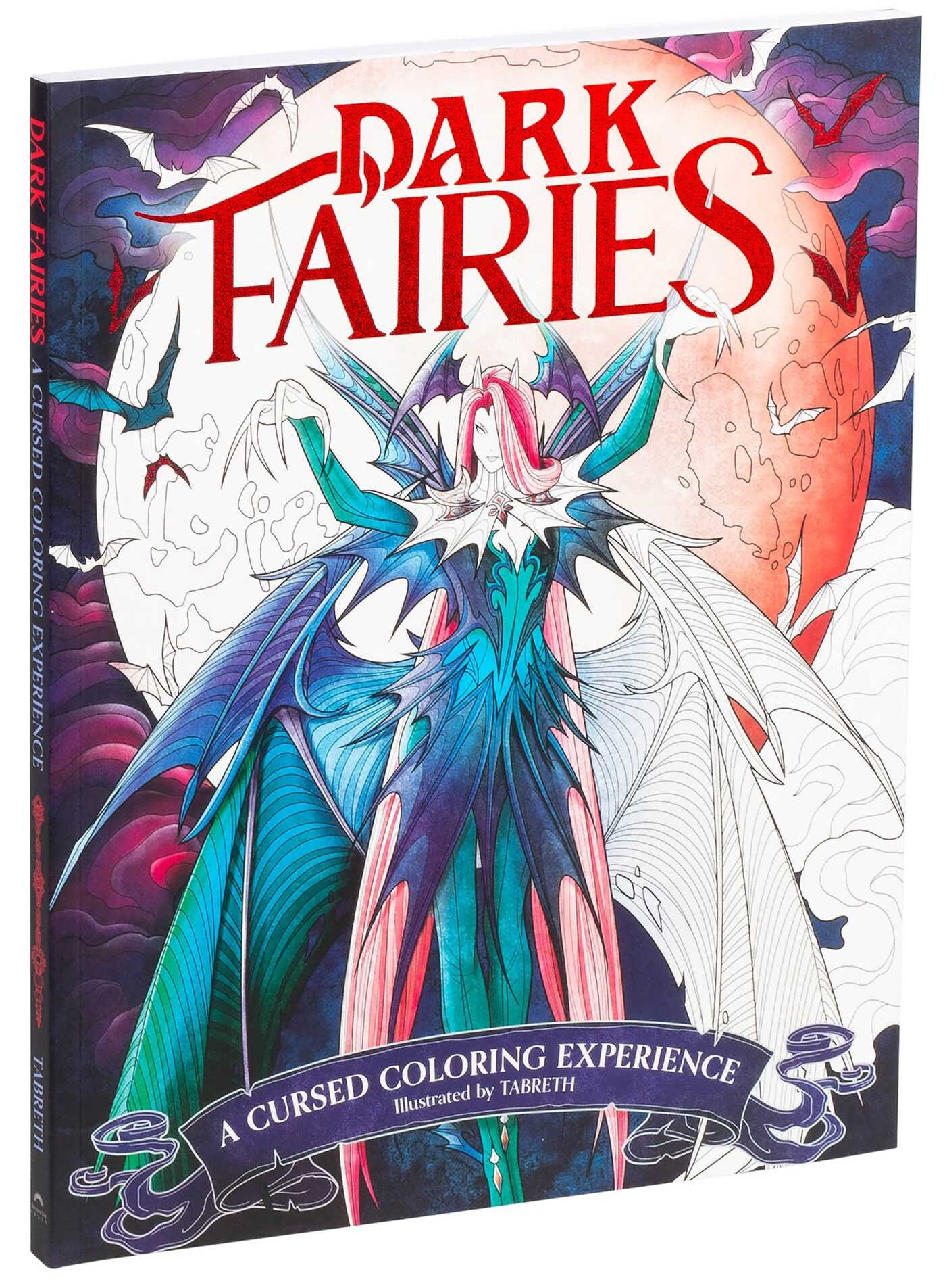 Dark Fairies Coloring