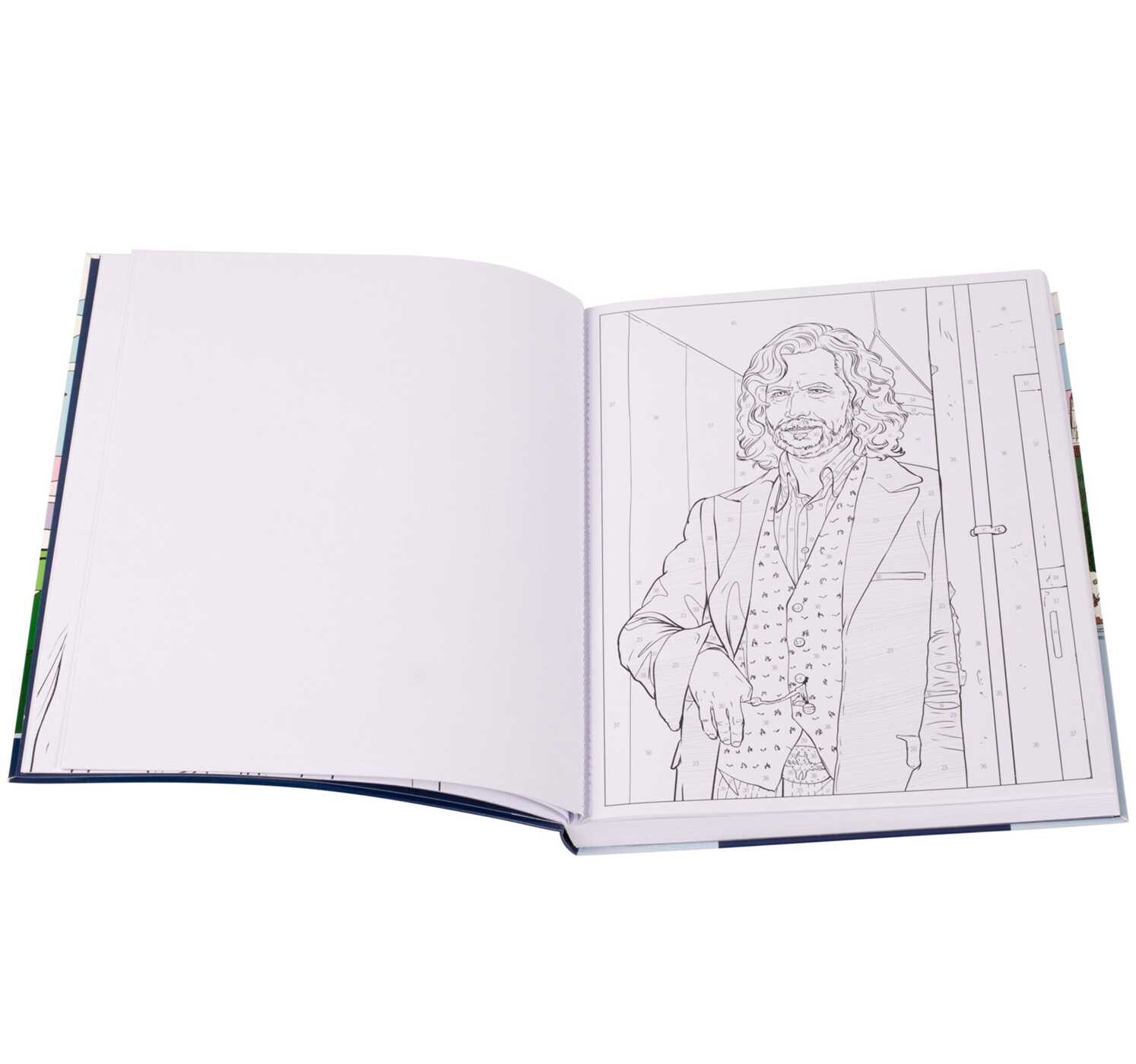 Harry Potter Color-by-Number | Book by Editors of Thunder Bay Press ...